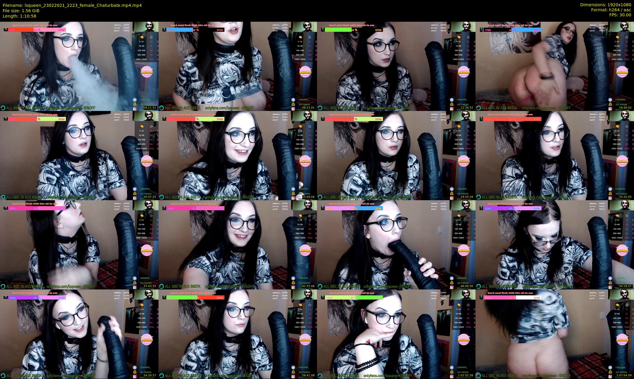 lsqueen — 71 minute Chaturbate female cam show recording, 1080p, Feb 23, 2021