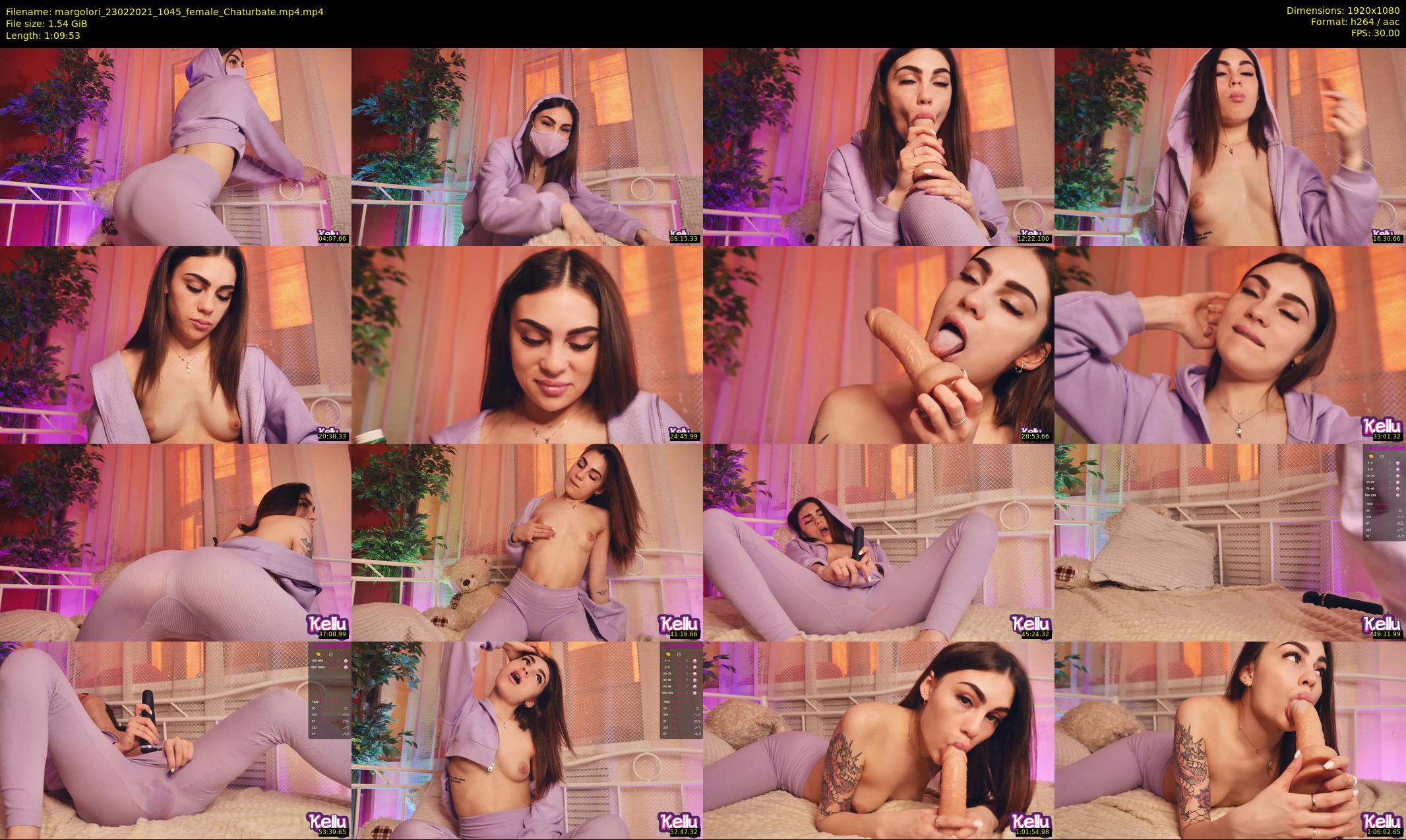 margolori — 70 minute Chaturbate couple cam show recording, 1080p, Feb 23, 2021