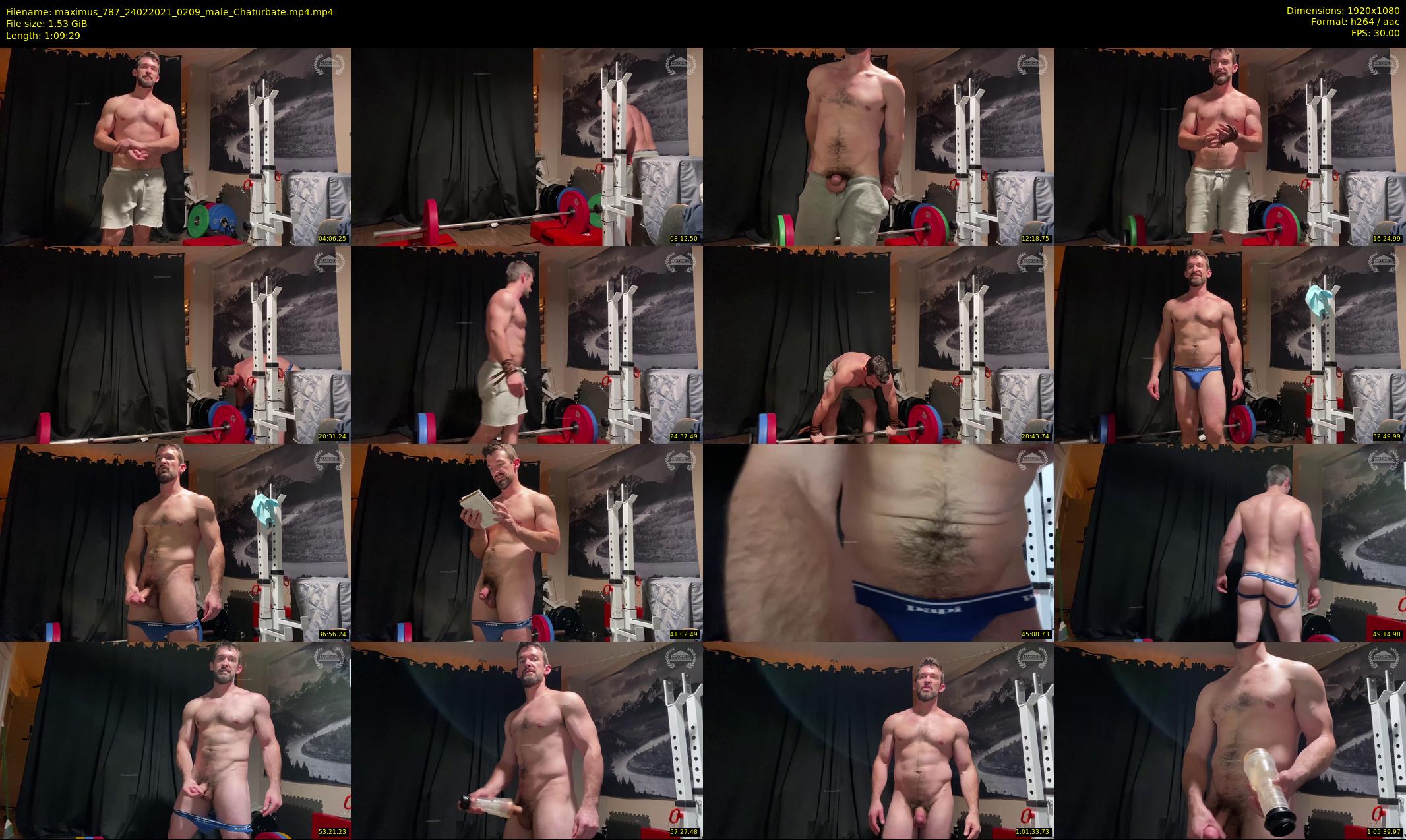 maximus_787 — 70 minute Chaturbate male cam show recording, 1080p, Feb 24, 2021