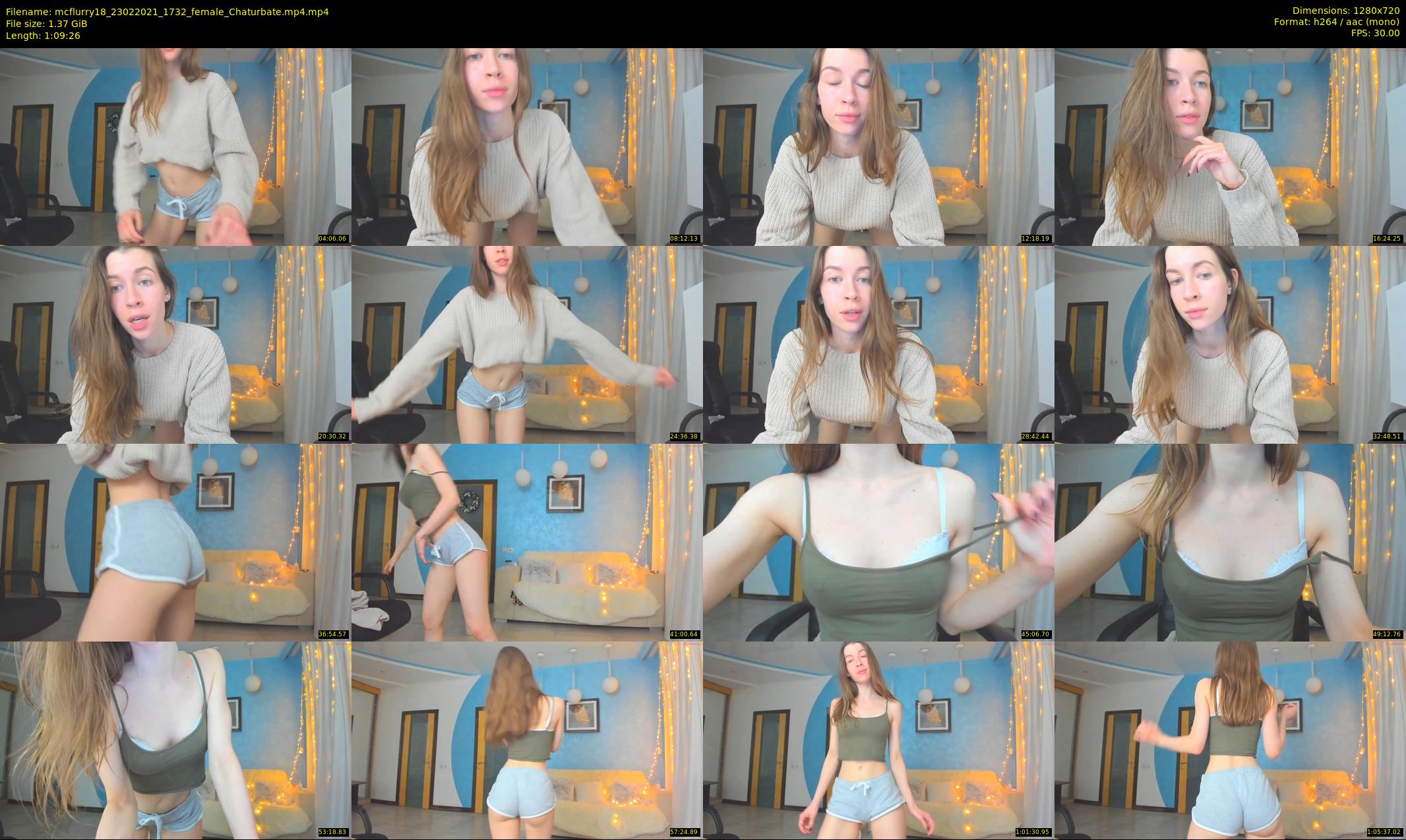 mcflurry18 — 70 minute Chaturbate female cam show recording, 720p, Feb 23, 2021
