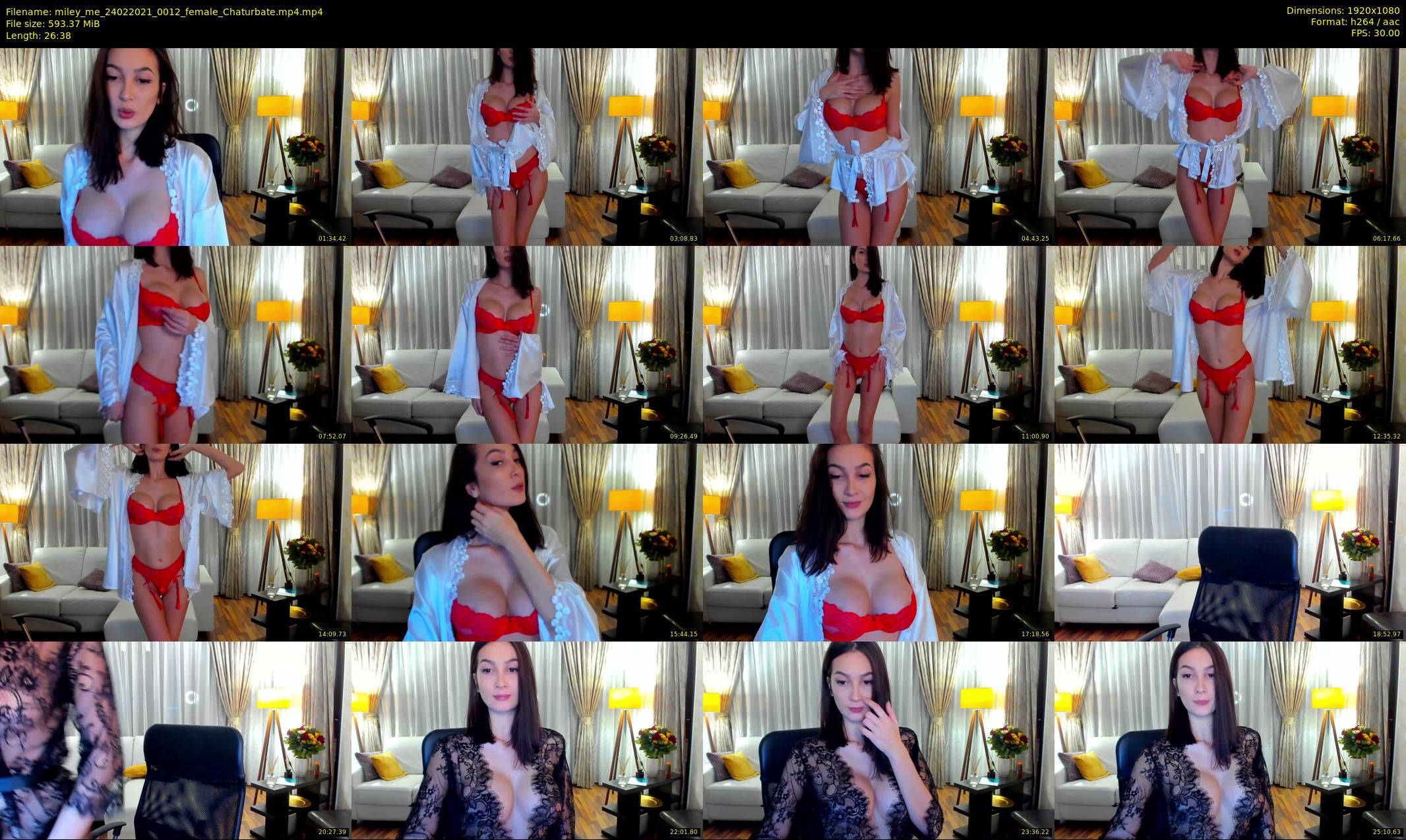miley_me — 27 minute Chaturbate female cam show recording, 1080p, Feb 24, 2021
