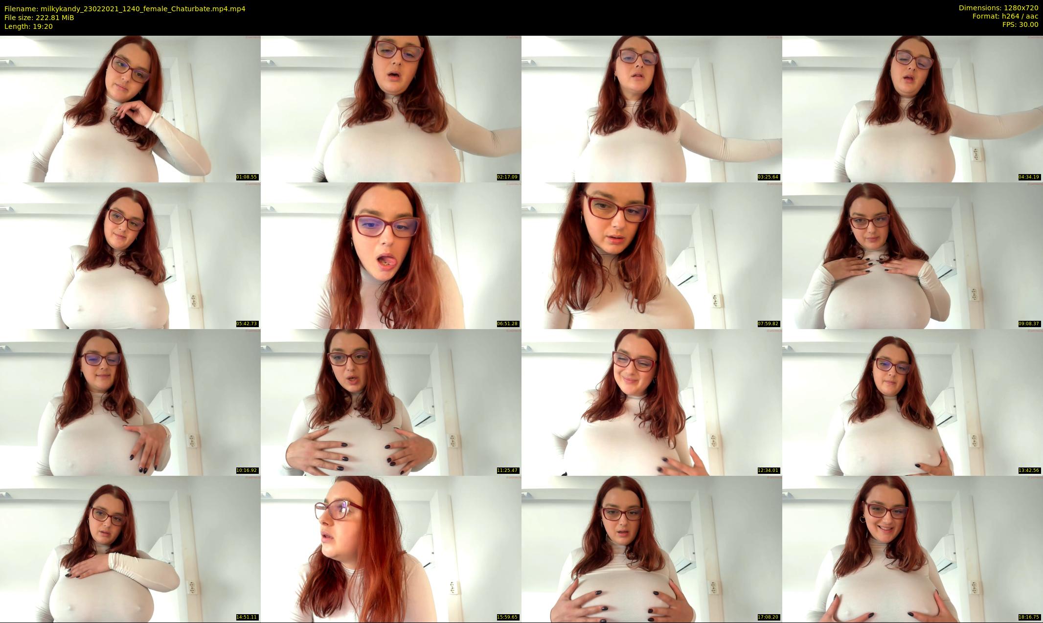 milkykandy — 20 minute Chaturbate female cam show recording, 720p, Feb 23, 2021
