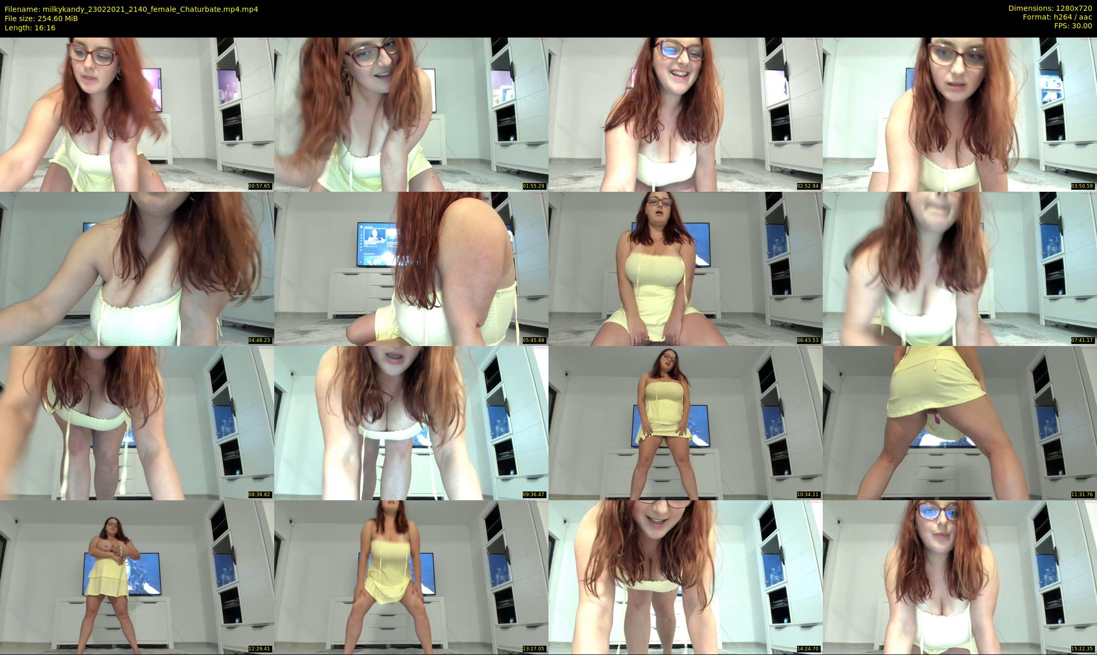 milkykandy — 17 minute Chaturbate female cam show recording, 720p, Feb 23, 2021