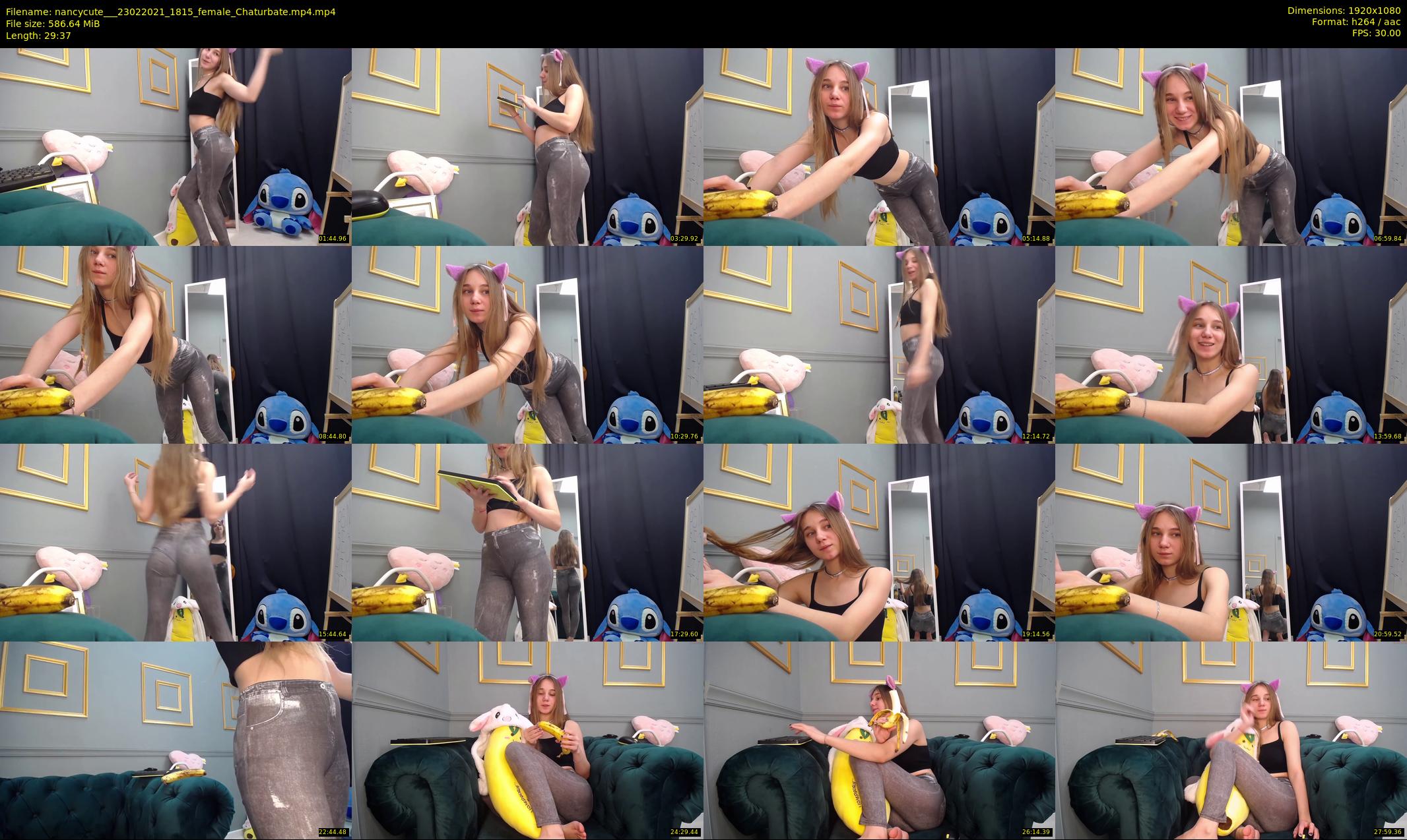 nancycute__ — 30 minute Chaturbate female cam show recording, 1080p, Feb 23, 2021