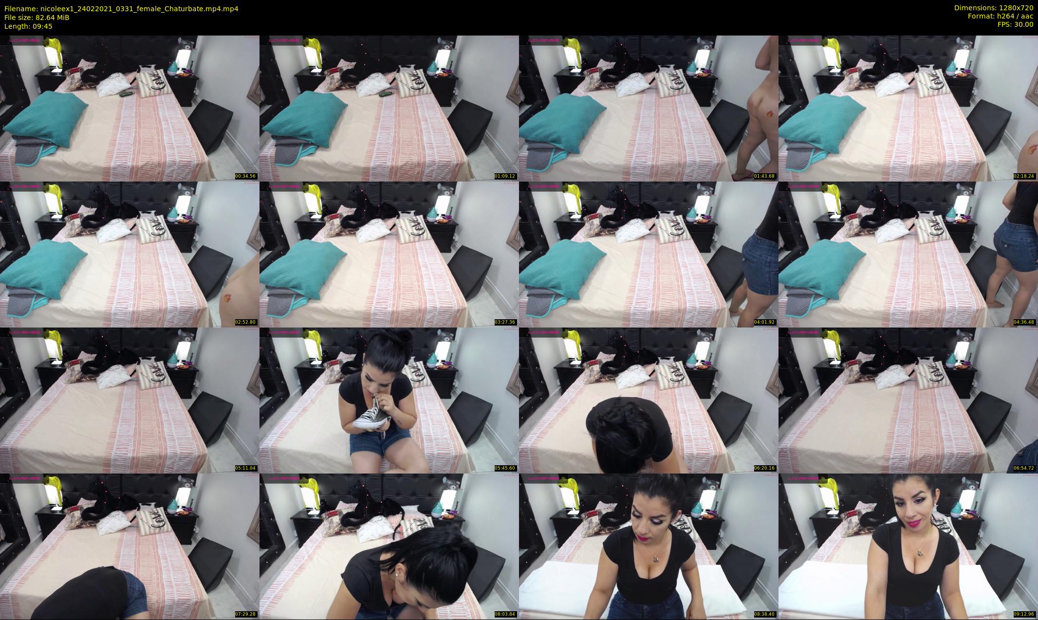 nicoleex1 — 10 minute Chaturbate female cam show recording, 720p, Feb 24, 2021