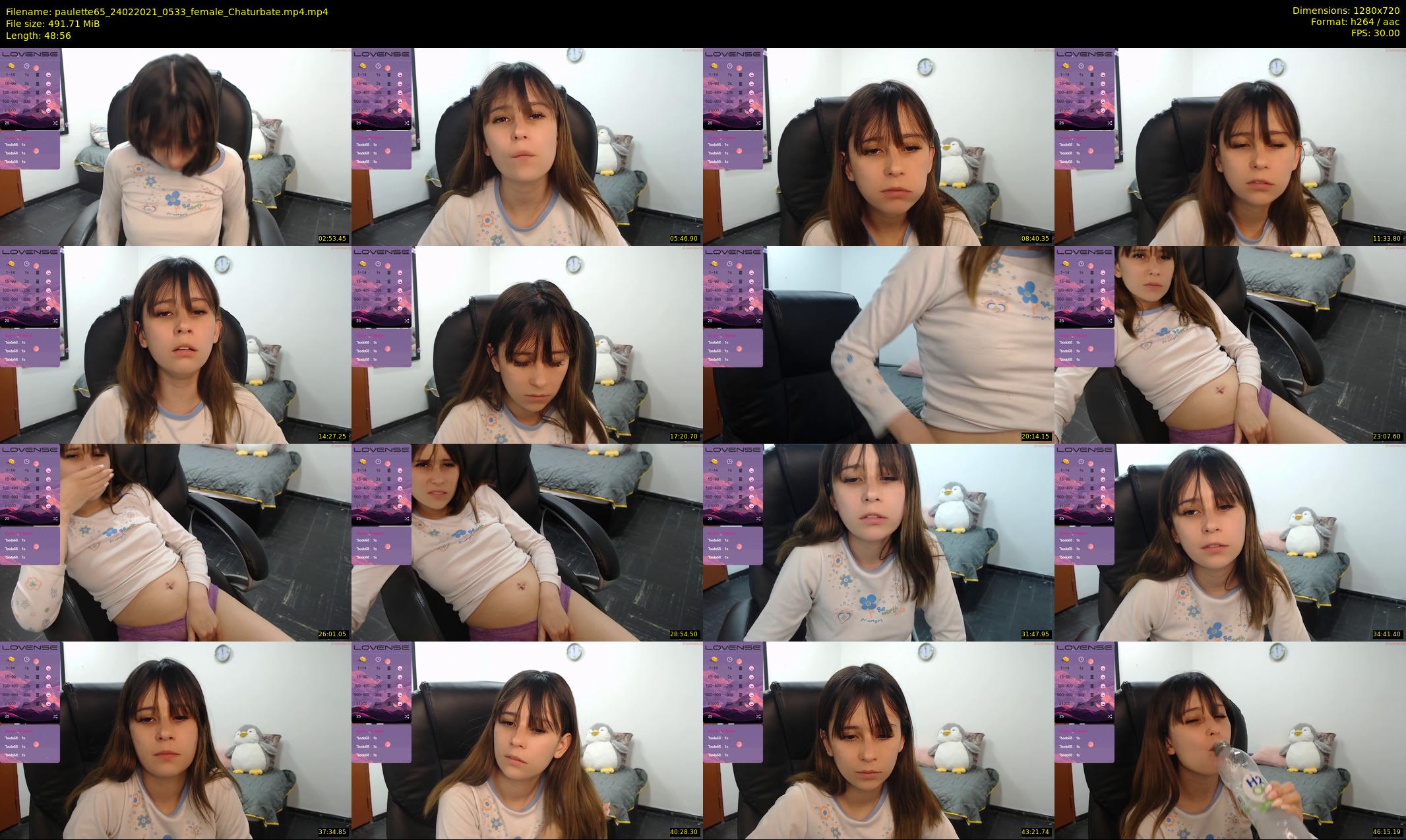 paulette65 — 49 minute Chaturbate female cam show recording, 720p, Feb 24, 2021