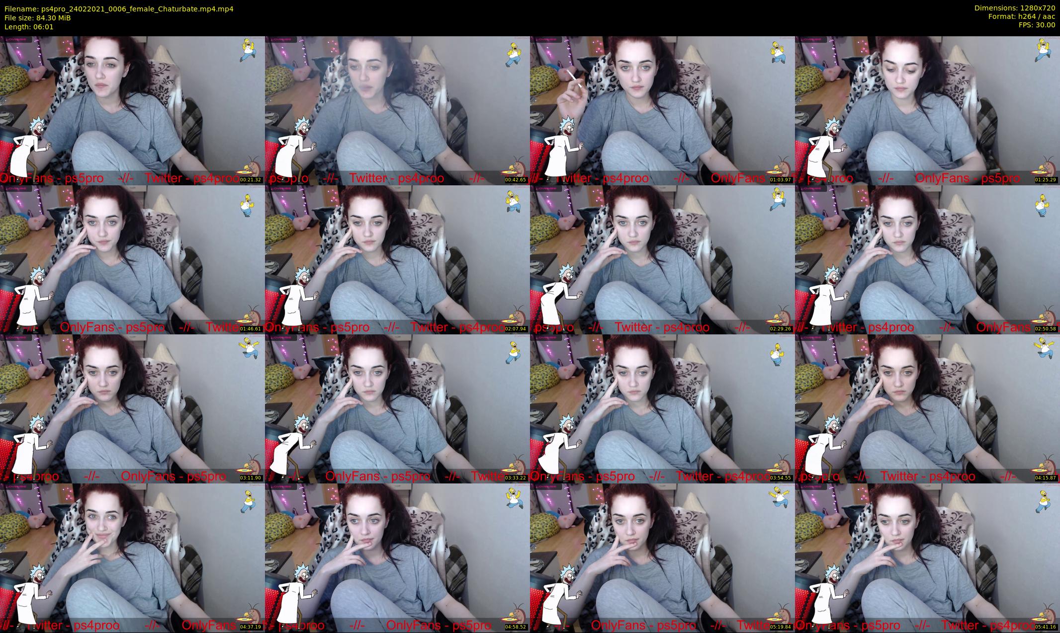 ps4pro — 7 minute Chaturbate female cam show recording, 720p, Feb 24, 2021