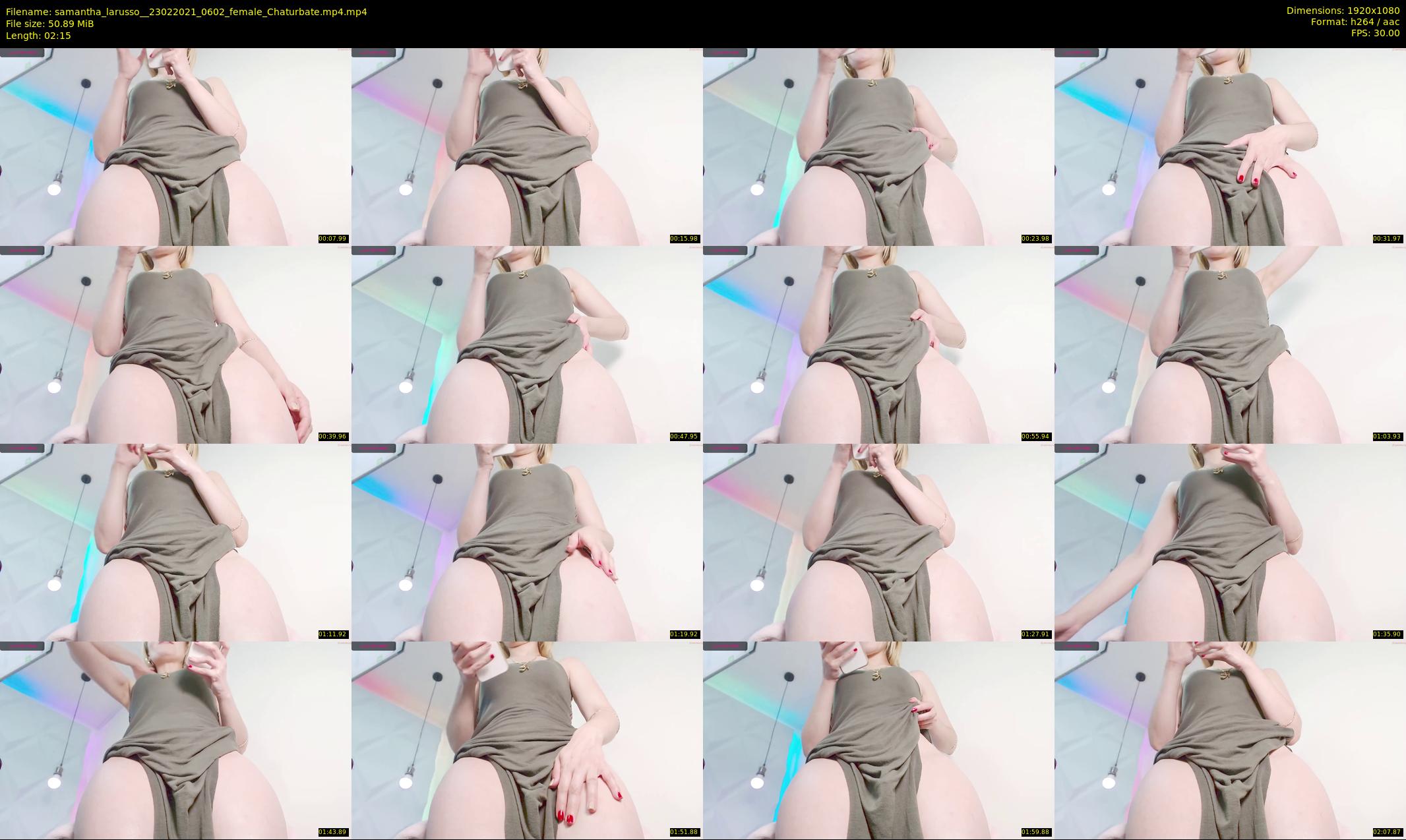 samantha_larusso_ — 3 minute Chaturbate couple cam show recording, 1080p, Feb 23, 2021
