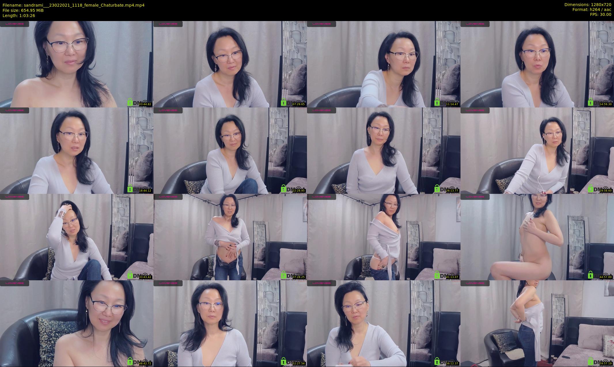 sandrami__ — 64 minute Chaturbate female cam show recording, 720p, Feb 23, 2021