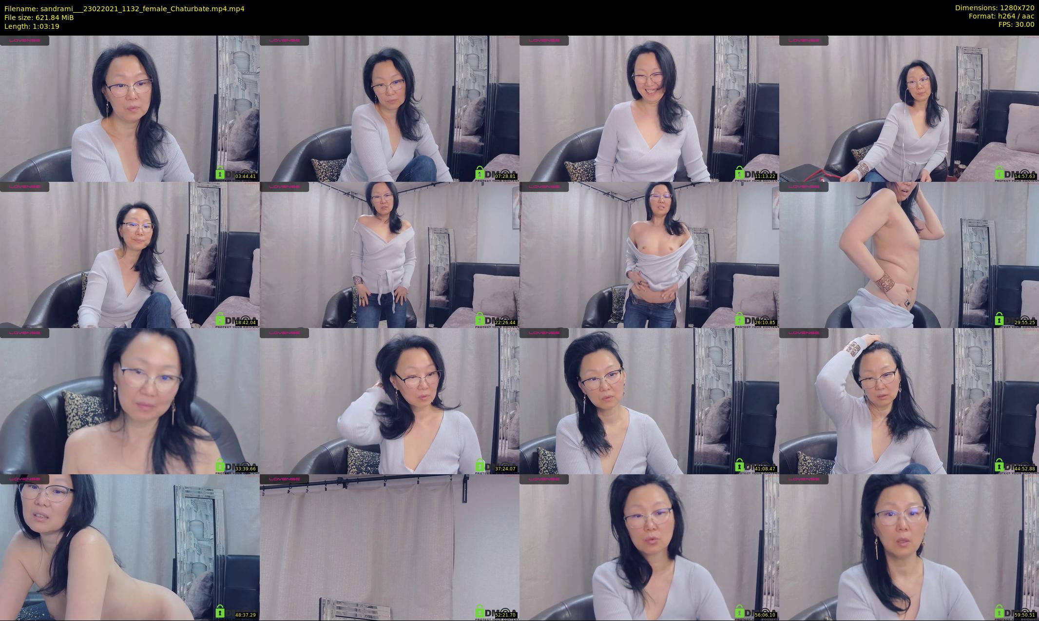 sandrami__ — 64 minute Chaturbate female cam show recording, 720p, Feb 23, 2021