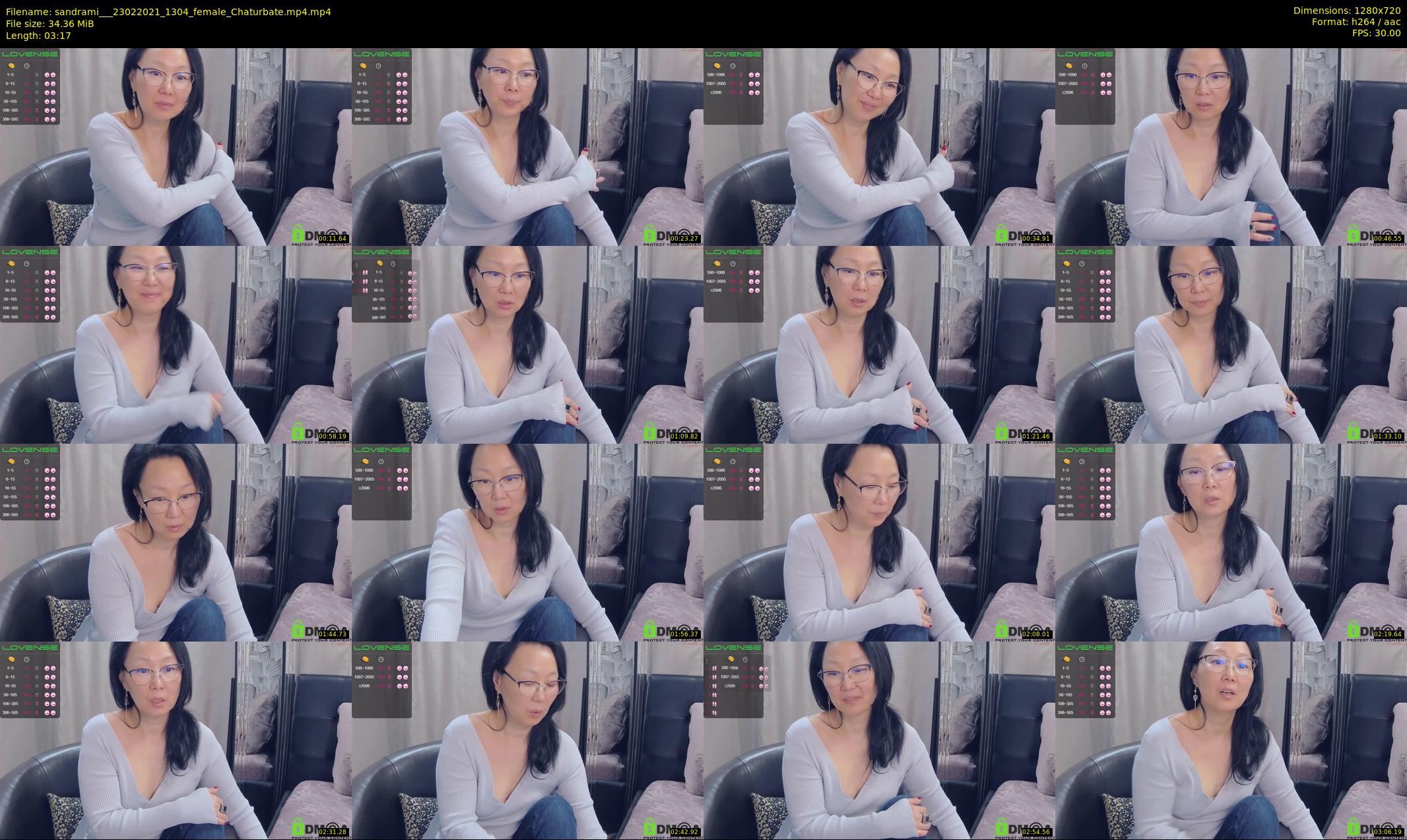 sandrami__ — 4 minute Chaturbate female cam show recording, 720p, Feb 23, 2021