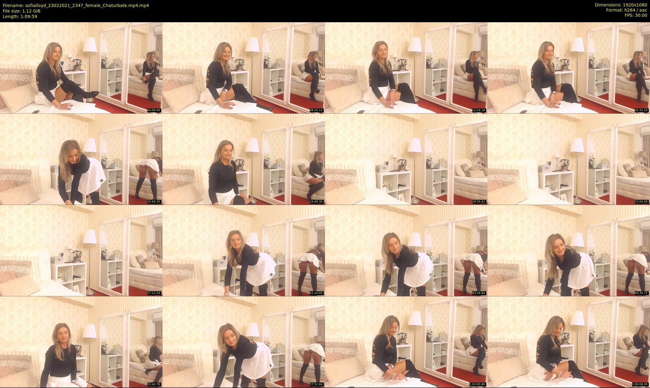 sofialloyd — 70 minute Chaturbate female cam show recording, 1080p, Feb 23, 2021