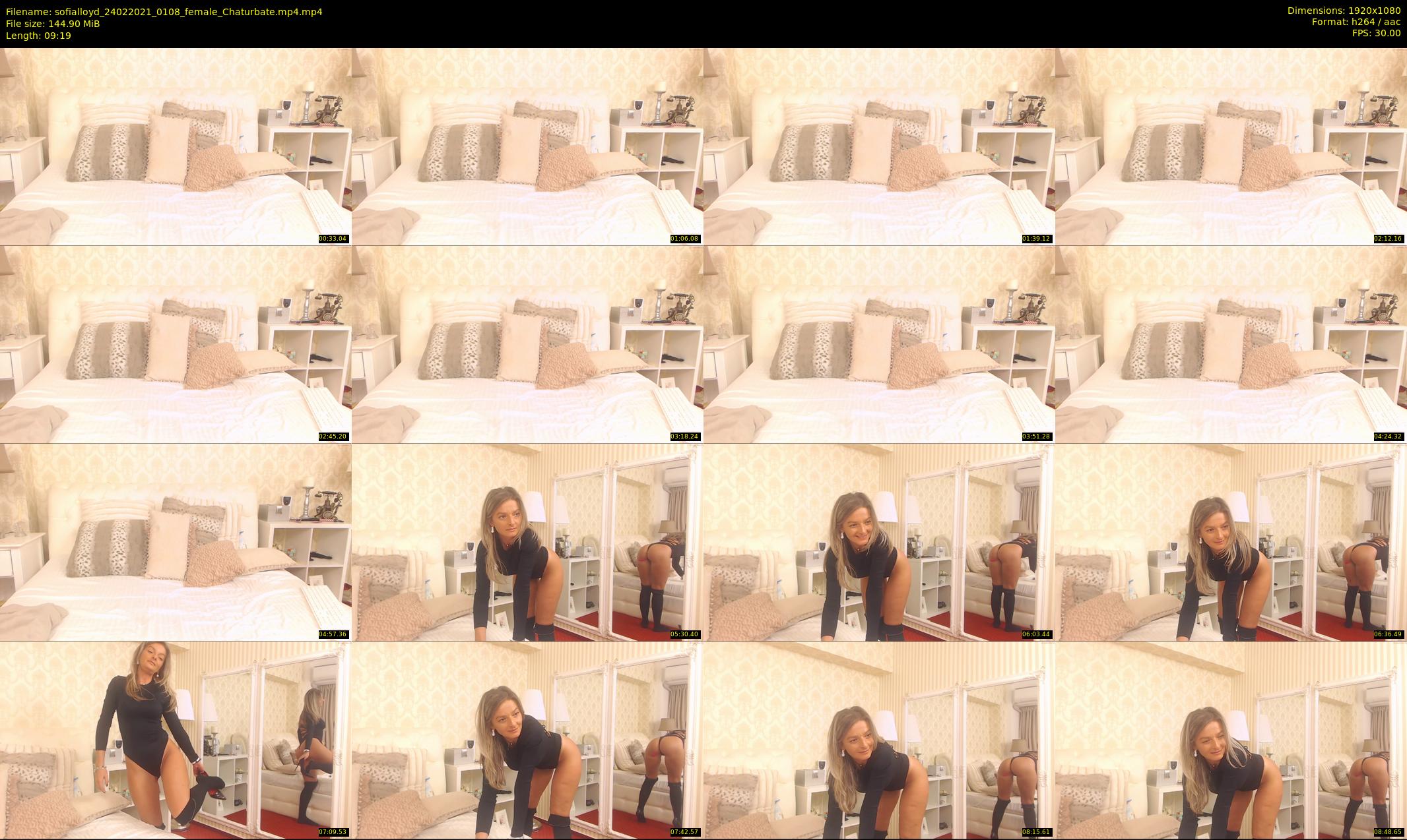 sofialloyd — 10 minute Chaturbate female cam show recording, 1080p, Feb 24, 2021
