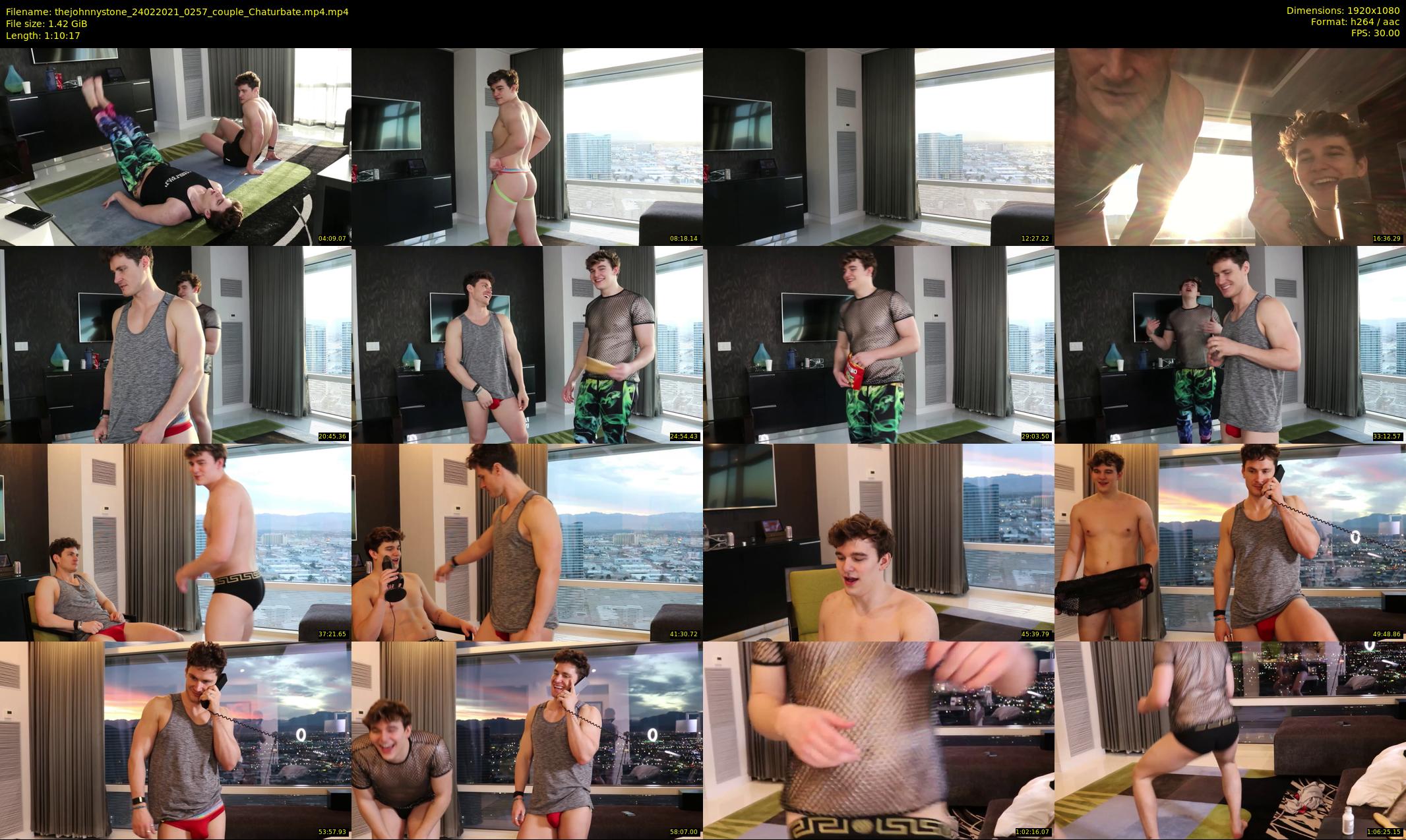 thejohnnystone — 71 minute Chaturbate male cam show recording, 1080p, Feb 24, 2021