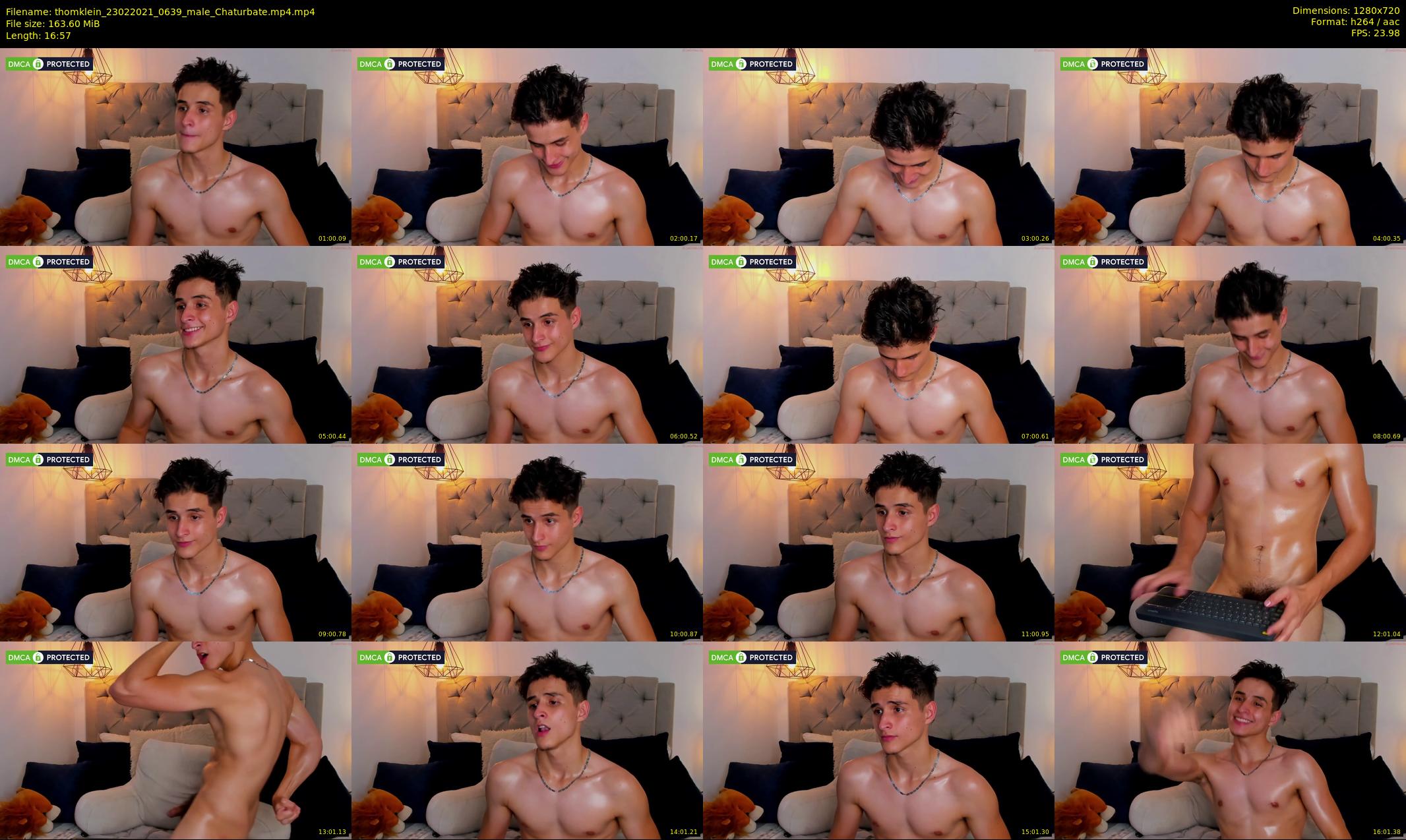 thomklein — 17 minute Chaturbate male cam show recording, 720p, Feb 23, 2021