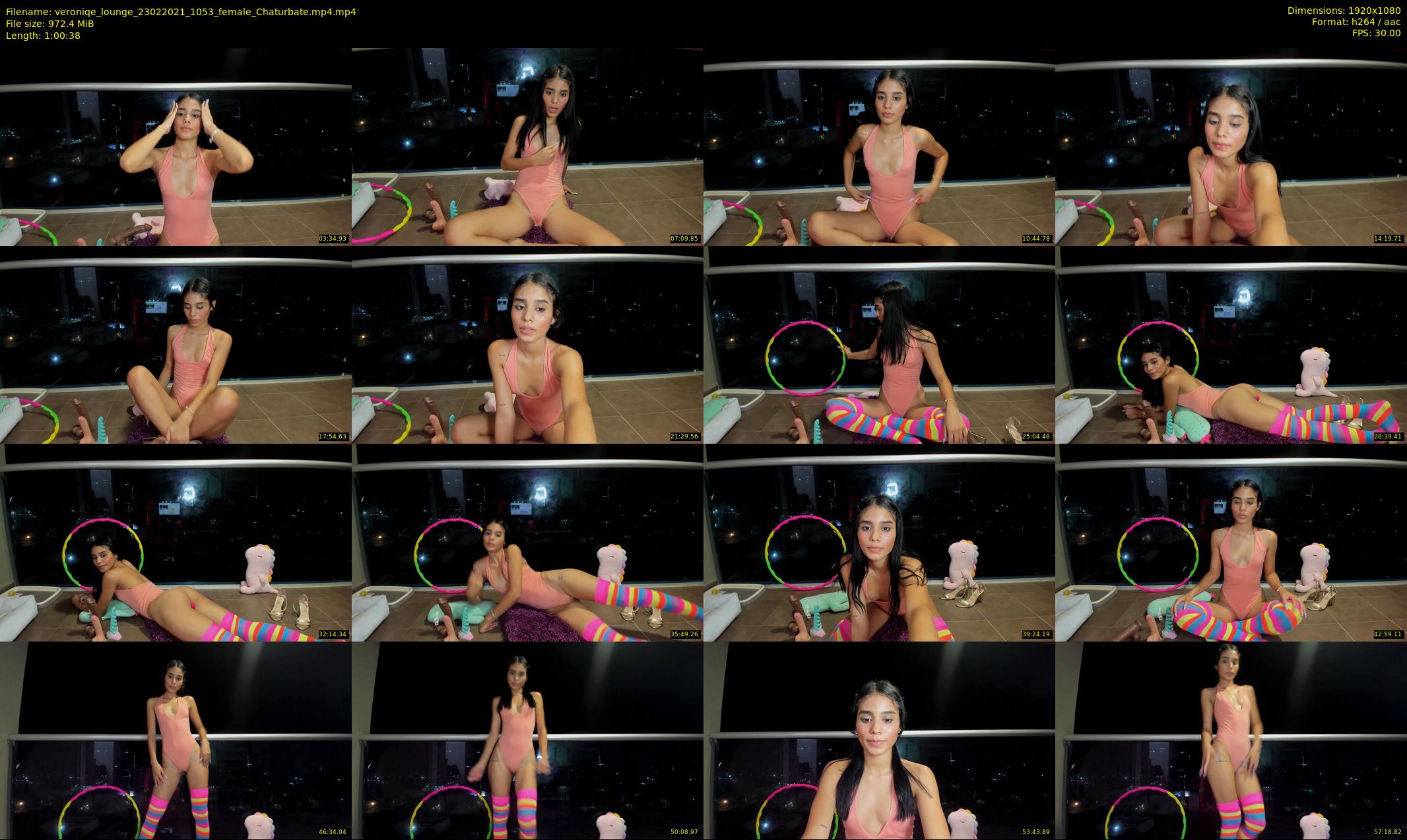 veroniqe_lounge — 61 minute Chaturbate couple cam show recording, 1080p, Feb 23, 2021