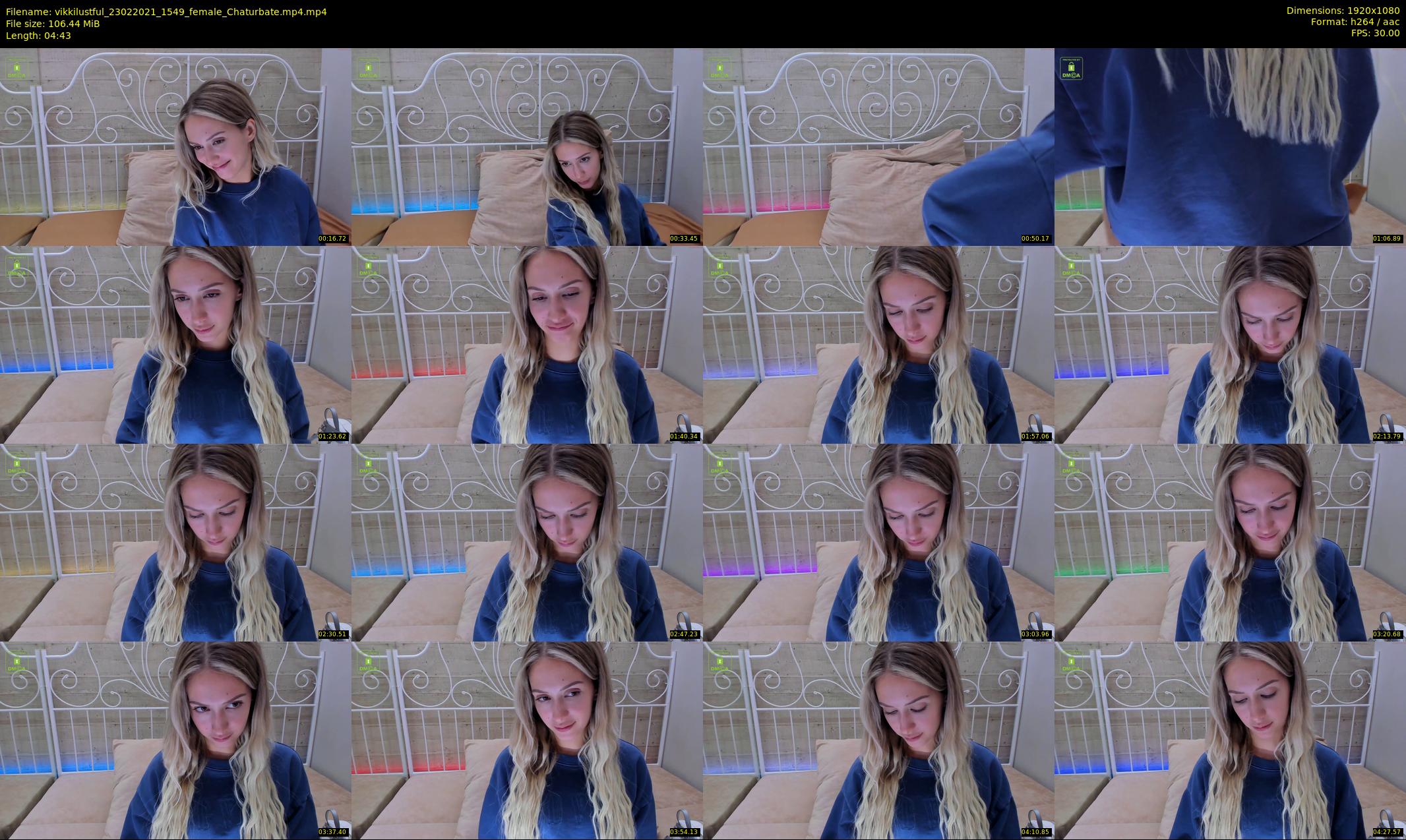 vikkilustful — 5 minute Chaturbate female cam show recording, 1080p, Feb 23, 2021