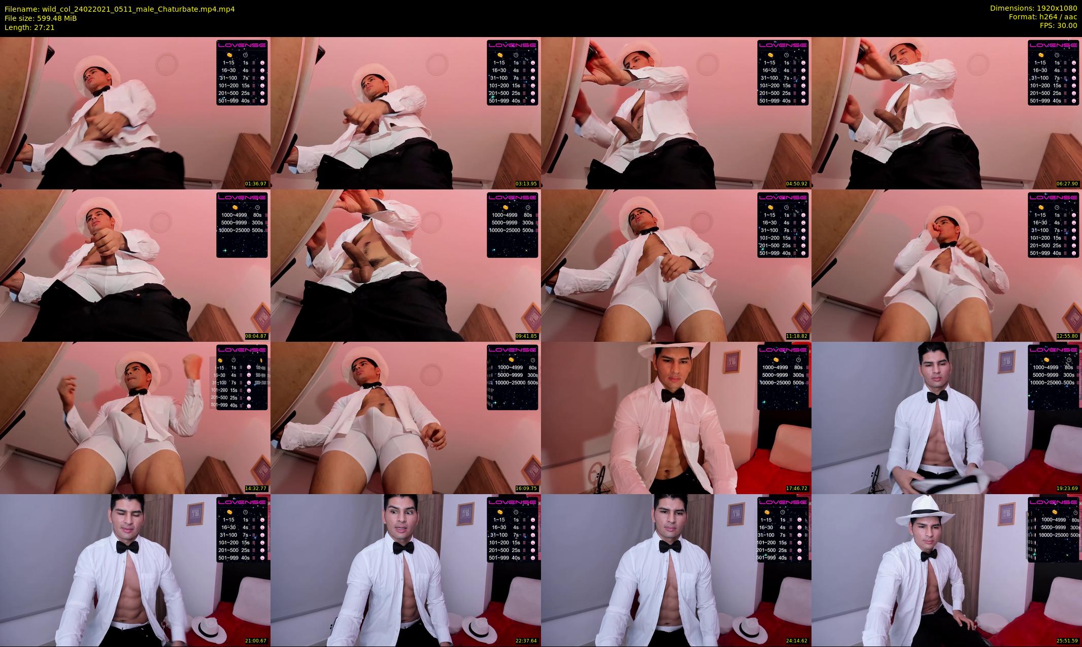 wild_col — 28 minute Chaturbate male cam show recording, 1080p, Feb 24, 2021
