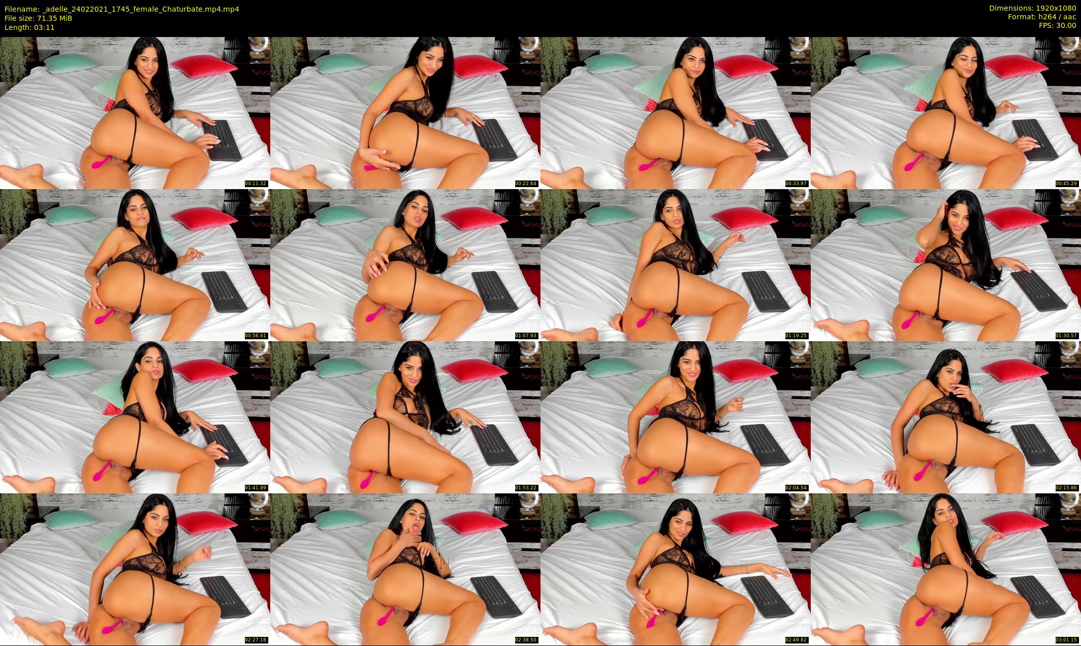 _adelle — 4 minute Chaturbate female cam show recording, 1080p, Feb 24, 2021