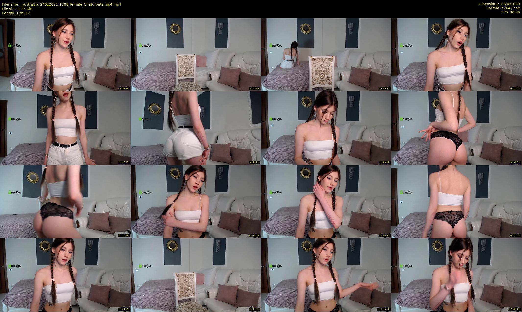 _austra1ia — 70 minute Chaturbate female cam show recording, 1080p, Feb 24, 2021
