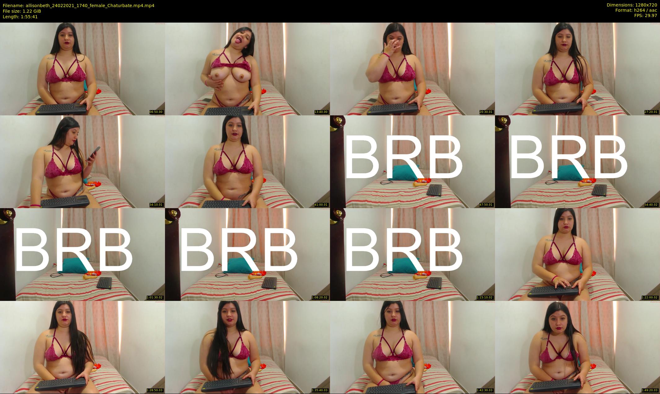 allisonbeth — 116 minute Chaturbate female cam show recording, 720p, Feb 24, 2021