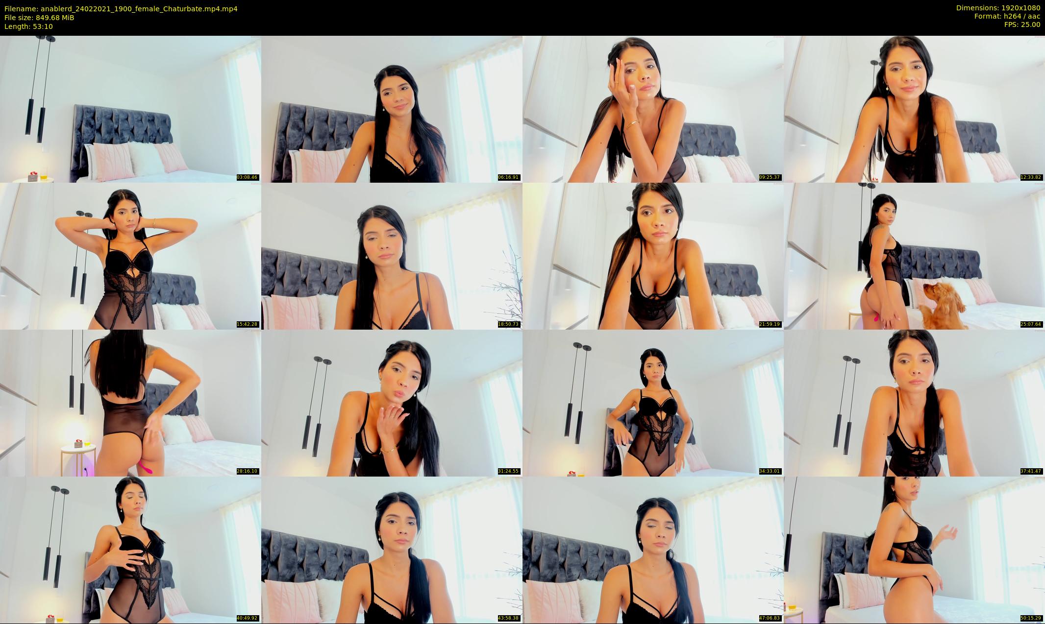 anablerd — 54 minute Chaturbate female cam show recording, 1080p, Feb 24, 2021