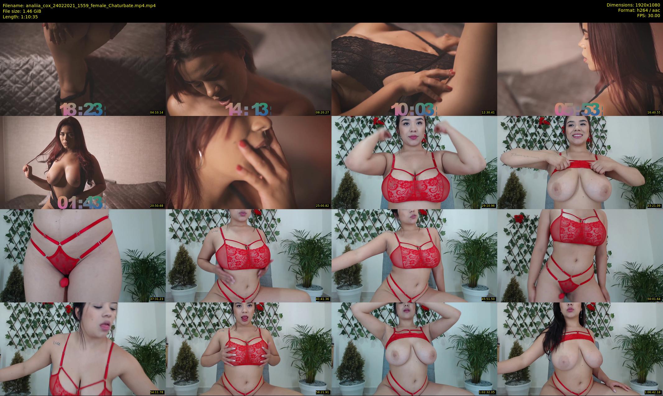 analiia_cox — 71 minute Chaturbate female cam show recording, 1080p, Feb 24, 2021
