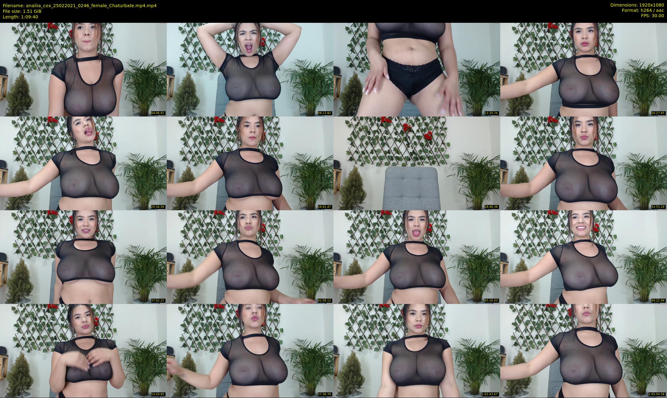 analiia_cox — 70 minute Chaturbate female cam show recording, 1080p, Feb 25, 2021
