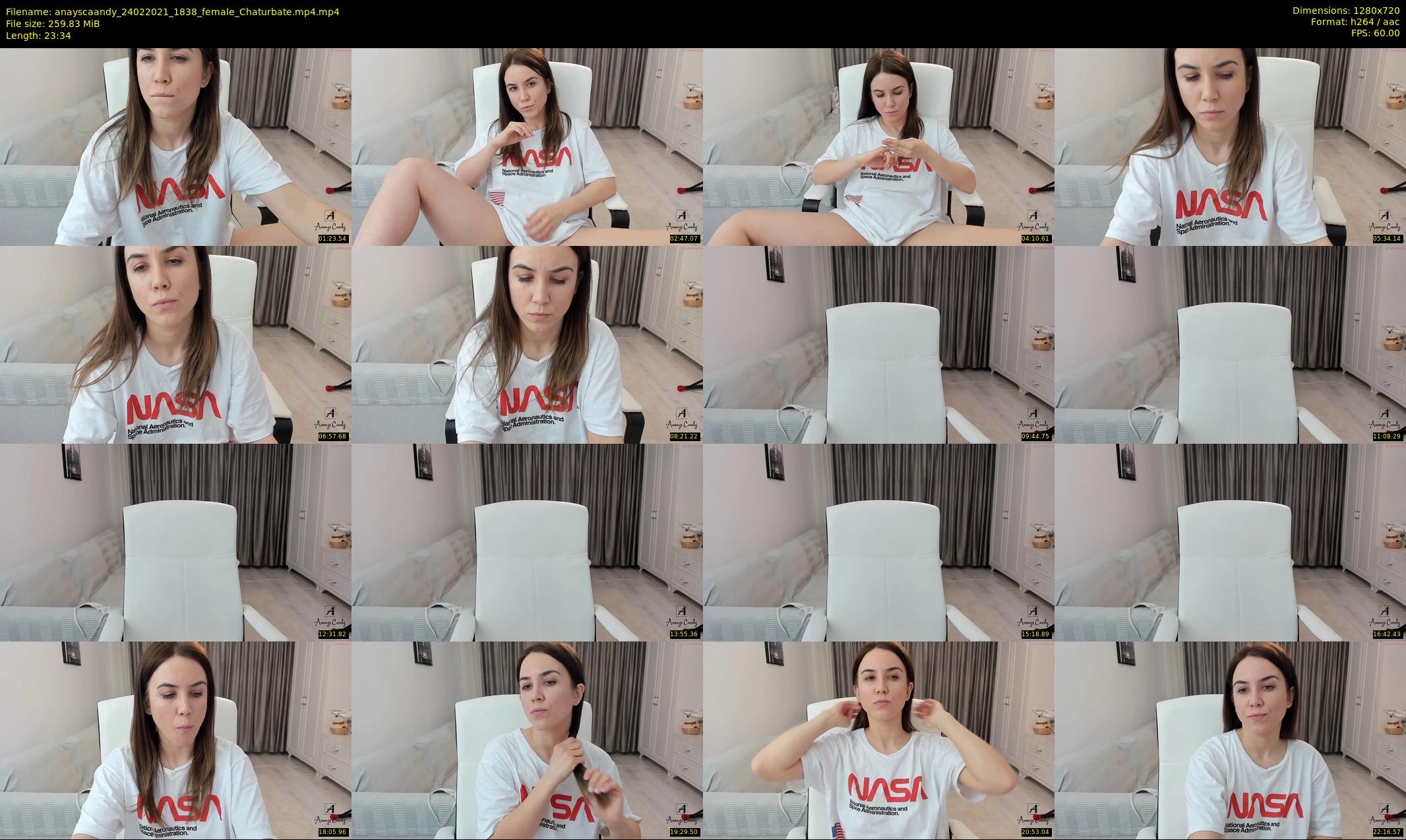 anayscaandy — 24 minute Chaturbate female cam show recording, 720p, Feb 24, 2021