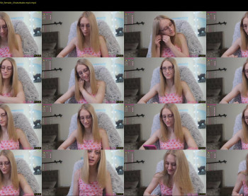 angeellina — 8 minute Chaturbate female cam show recording, 1080p, Feb 25, 2021