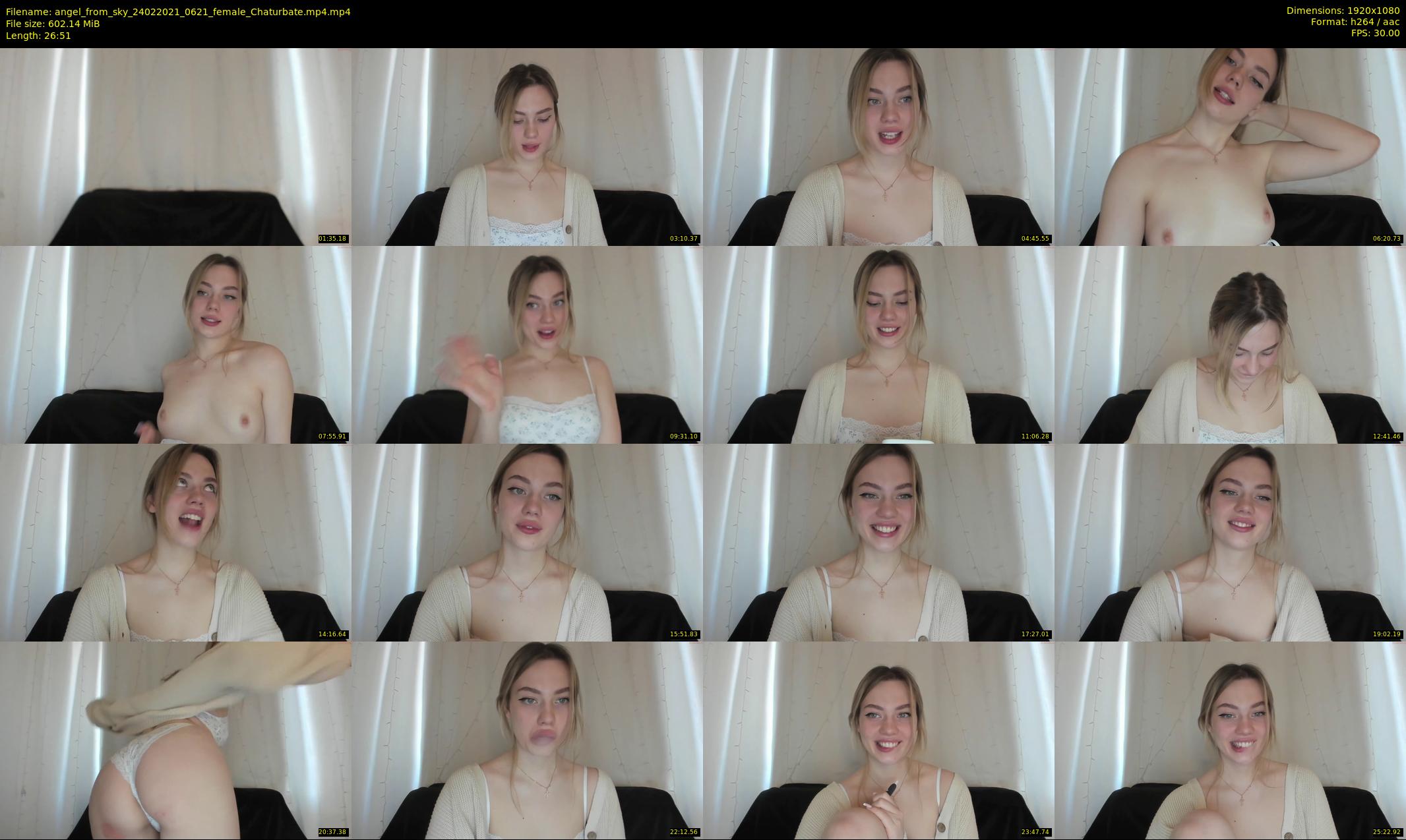 angel_from_sky — 27 minute Chaturbate female cam show recording, 1080p, Feb 24, 2021