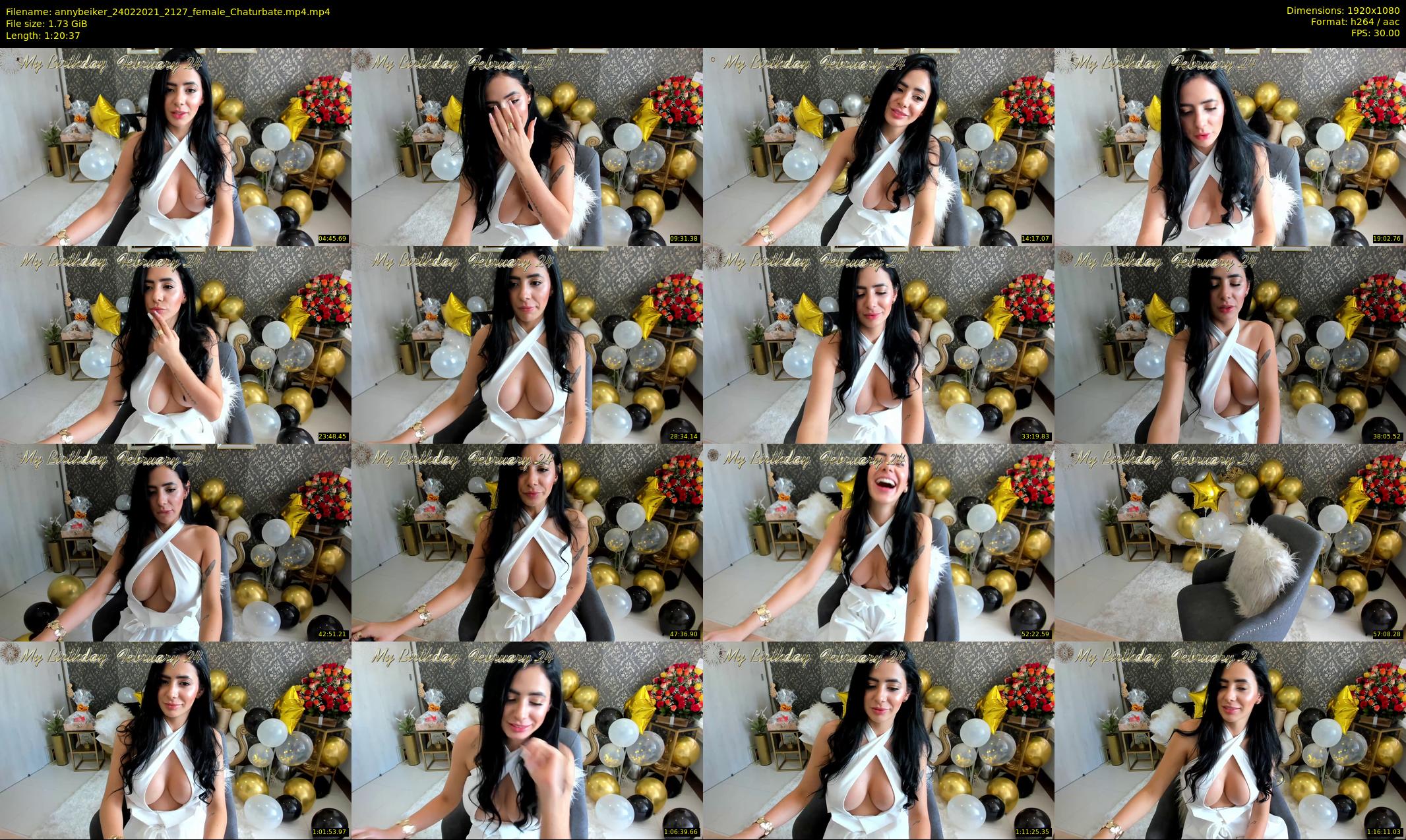 annybeiker — 81 minute Chaturbate female cam show recording, 1080p, Feb 24, 2021