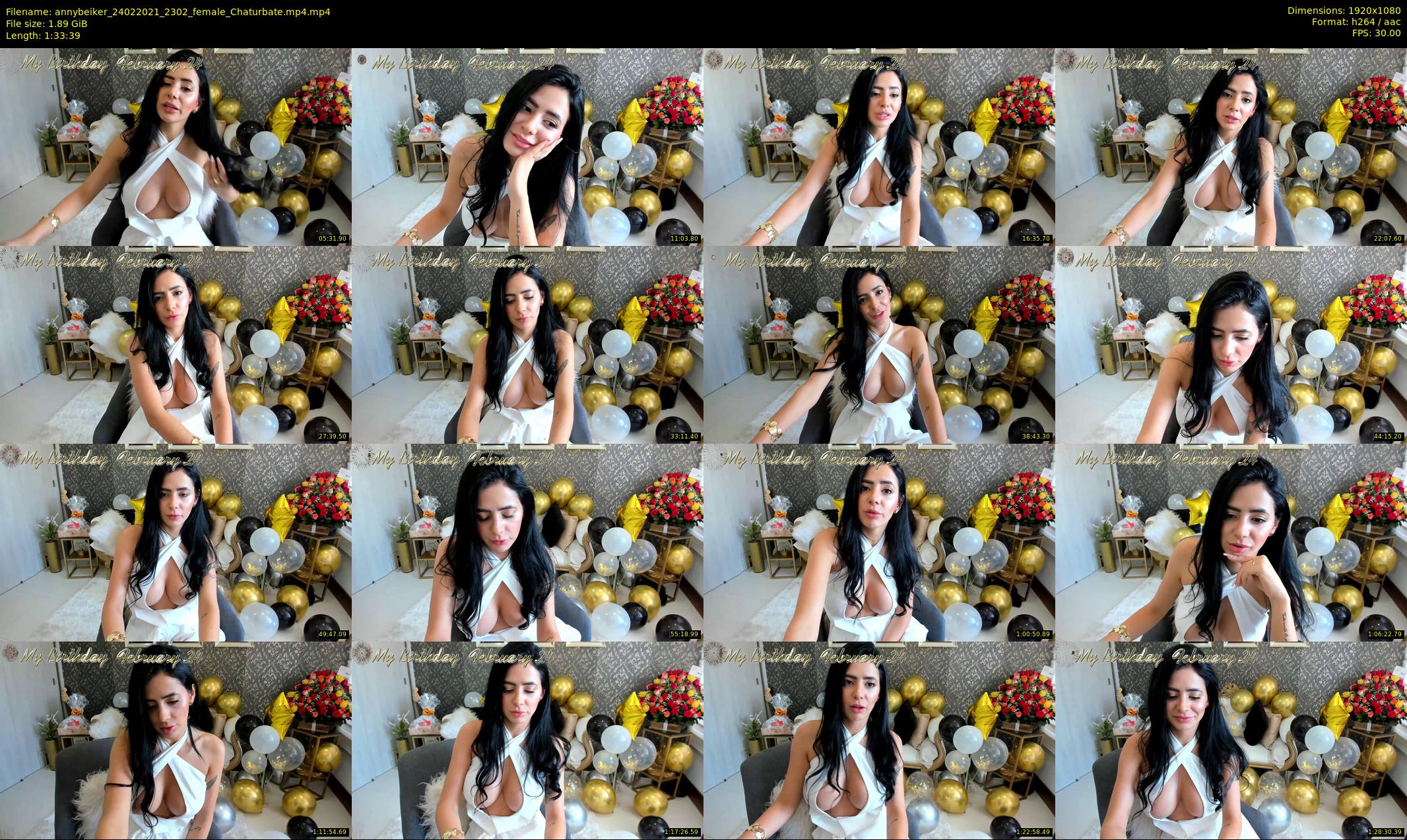 annybeiker — 94 minute Chaturbate female cam show recording, 1080p, Feb 24, 2021