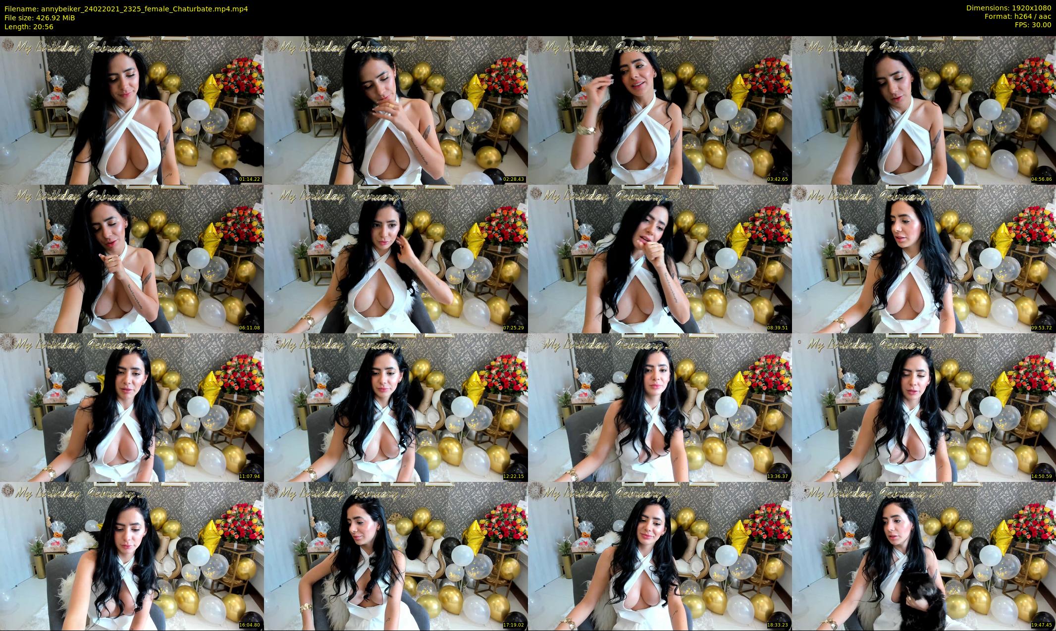 annybeiker — 21 minute Chaturbate female cam show recording, 1080p, Feb 24, 2021