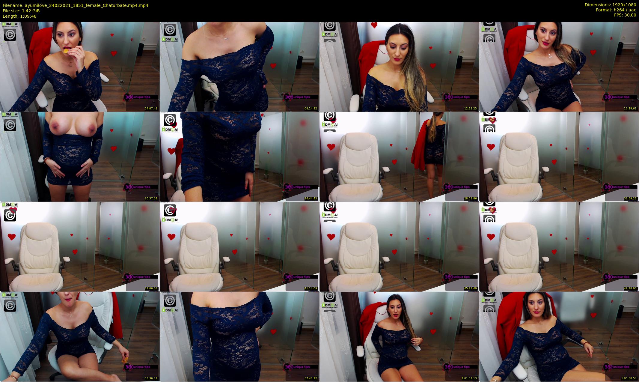 ayumilove — 70 minute Chaturbate female cam show recording, 1080p, Feb 24, 2021