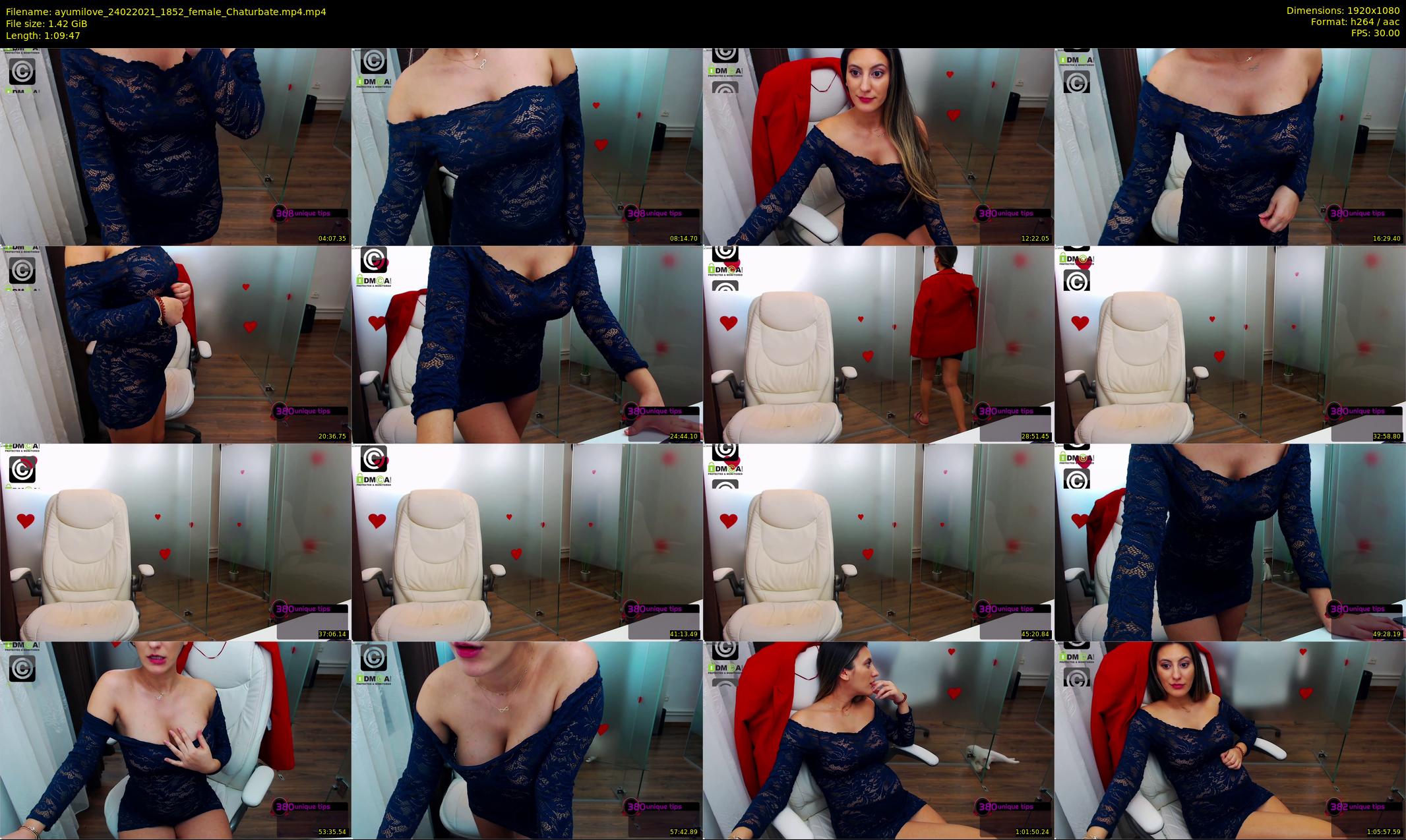 ayumilove — 70 minute Chaturbate female cam show recording, 1080p, Feb 24, 2021