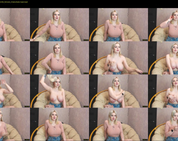 blondiebetsy — 24 minute Chaturbate female cam show recording, 1080p, Feb 24, 2021
