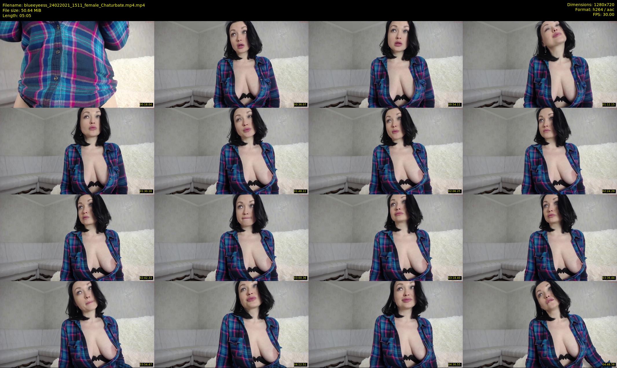 blueeyeess — 6 minute Chaturbate female cam show recording, 720p, Feb 24, 2021