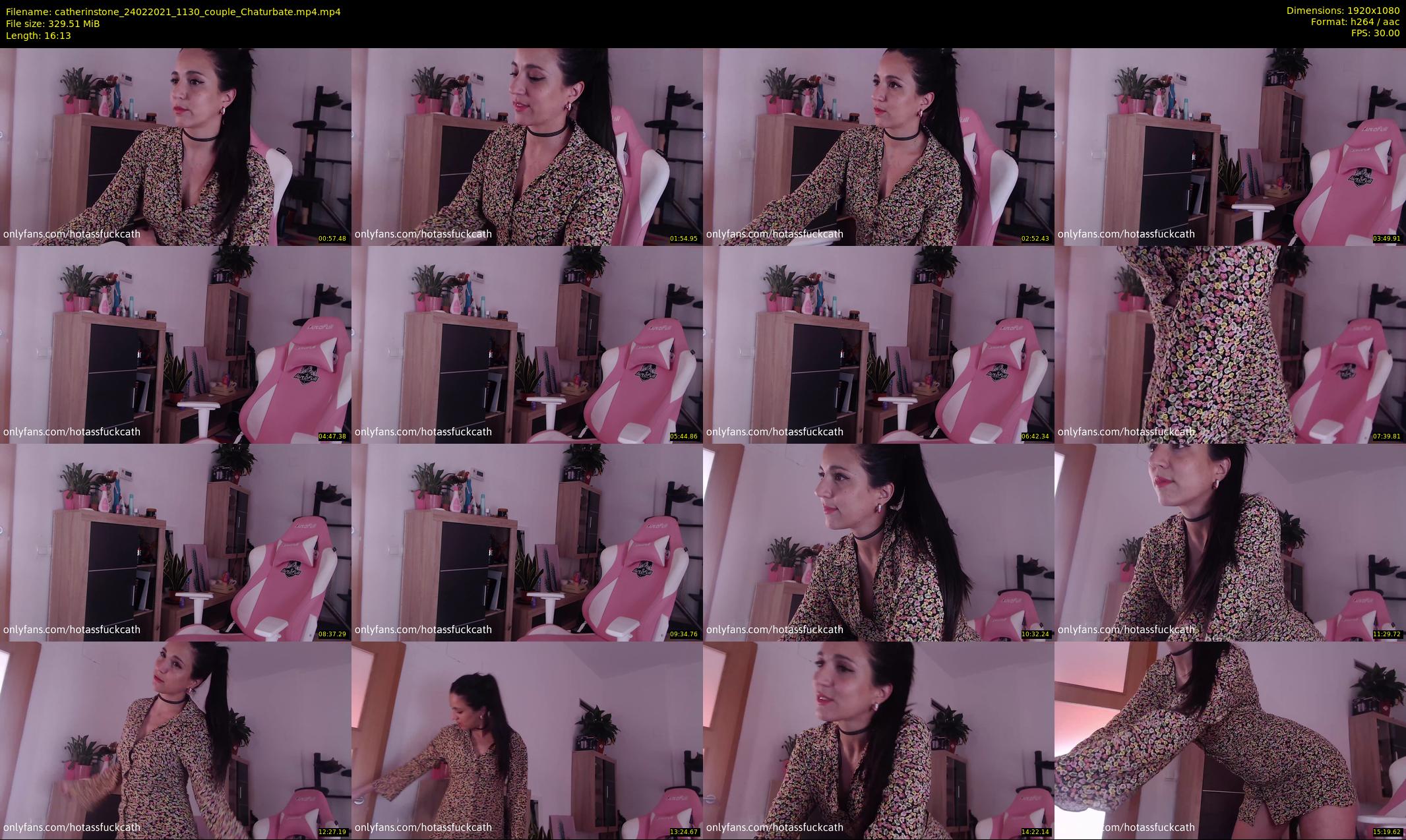 catherinstone — 17 minute Chaturbate female cam show recording, 1080p, Feb 24, 2021