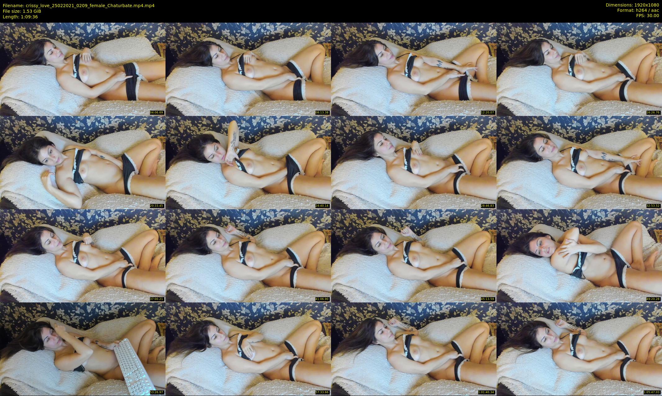 crissy_love — 70 minute Chaturbate female cam show recording, 1080p, Feb 25, 2021