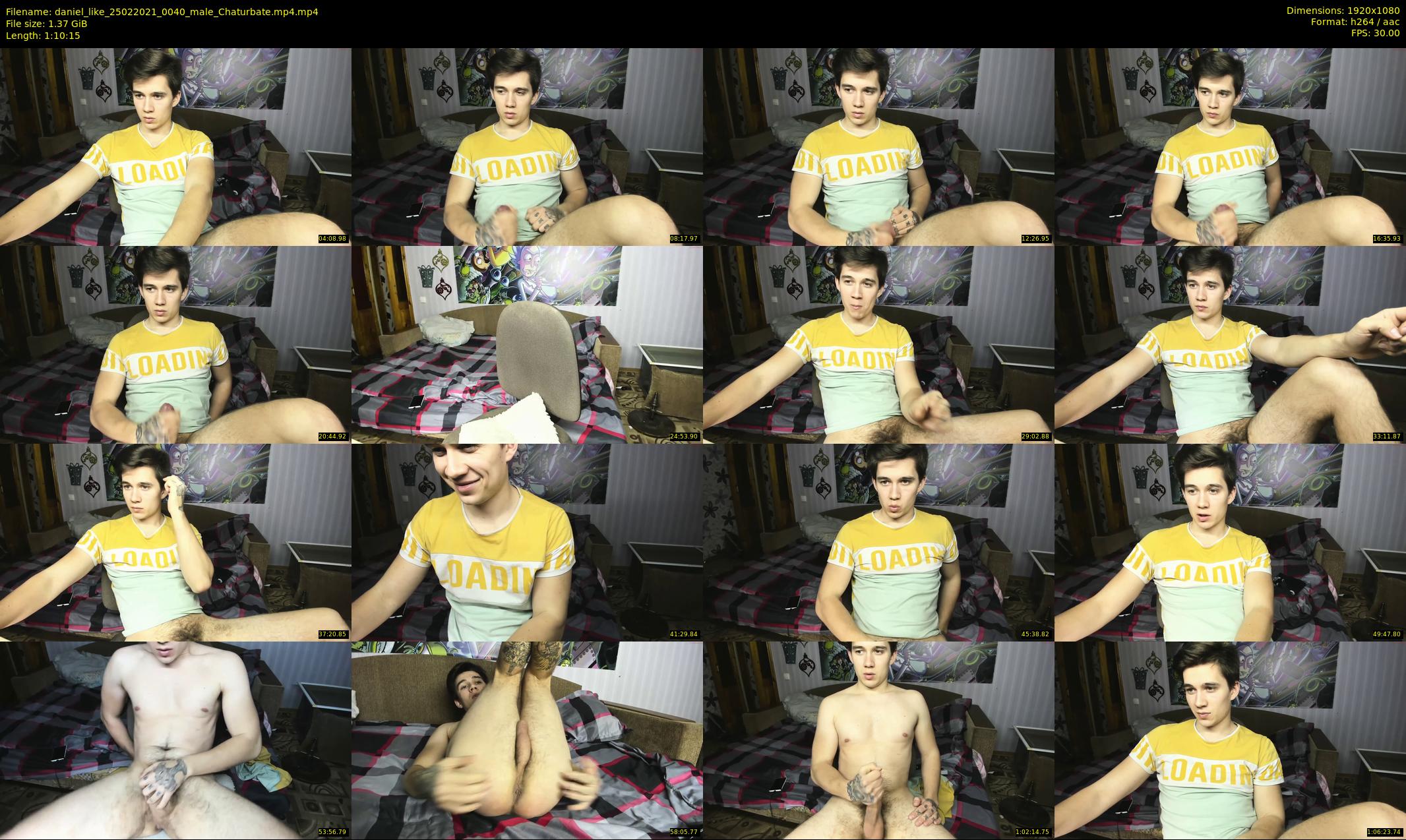 daniel_like — 71 minute Chaturbate male cam show recording, 1080p, Feb 25, 2021