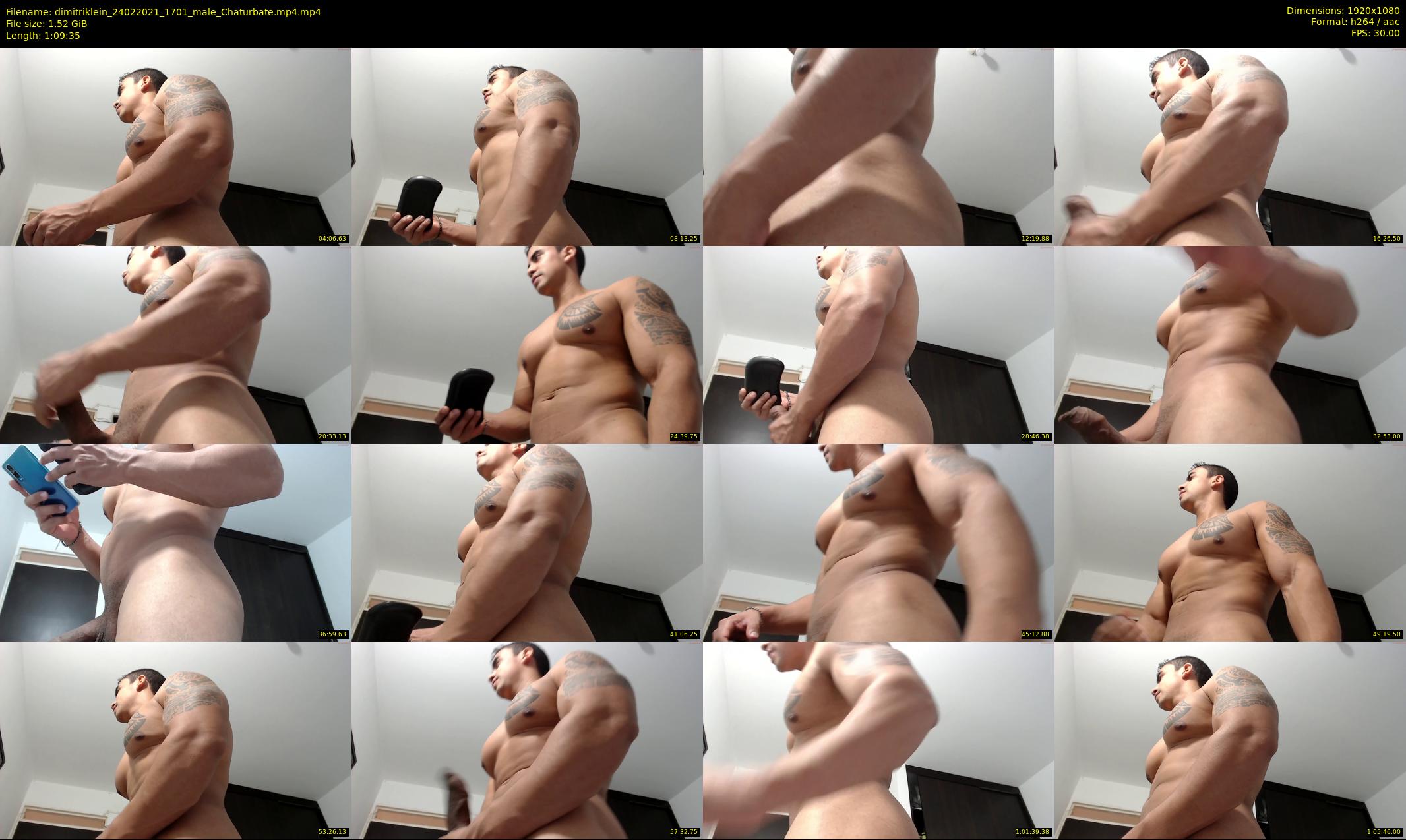 dimitriklein — 70 minute Chaturbate male cam show recording, 1080p, Feb 24, 2021