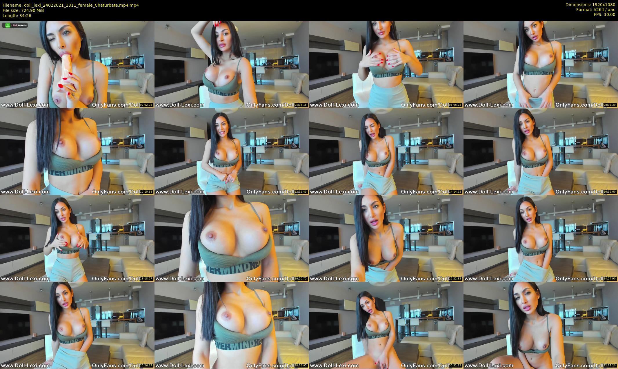 doll_lexi — 35 minute Chaturbate female cam show recording, 1080p, Feb 24, 2021