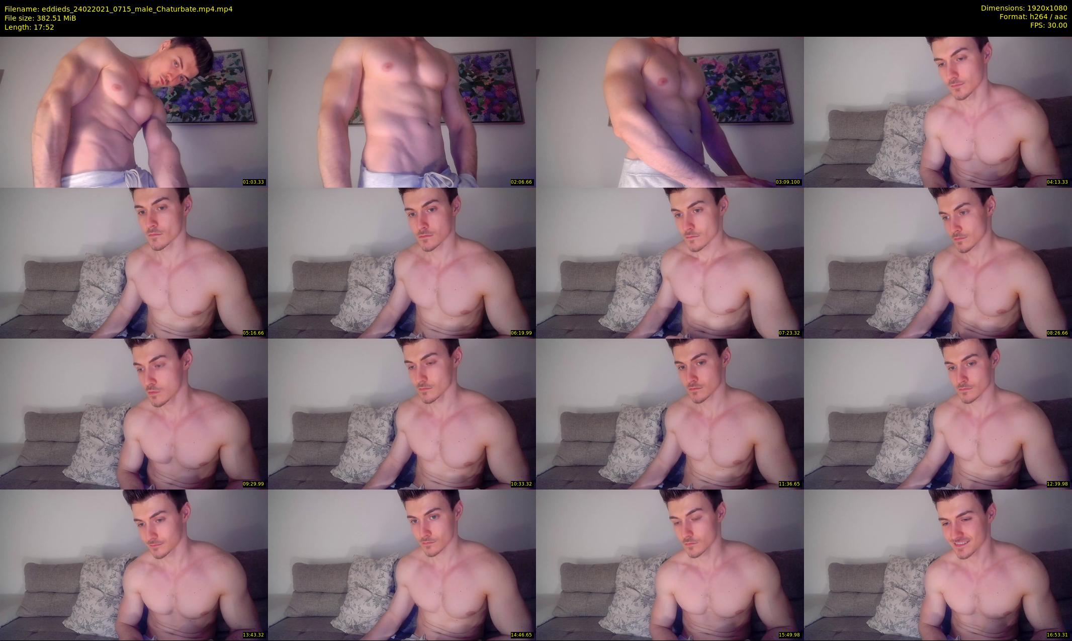 eddieds — 18 minute Chaturbate male cam show recording, 1080p, Feb 24, 2021