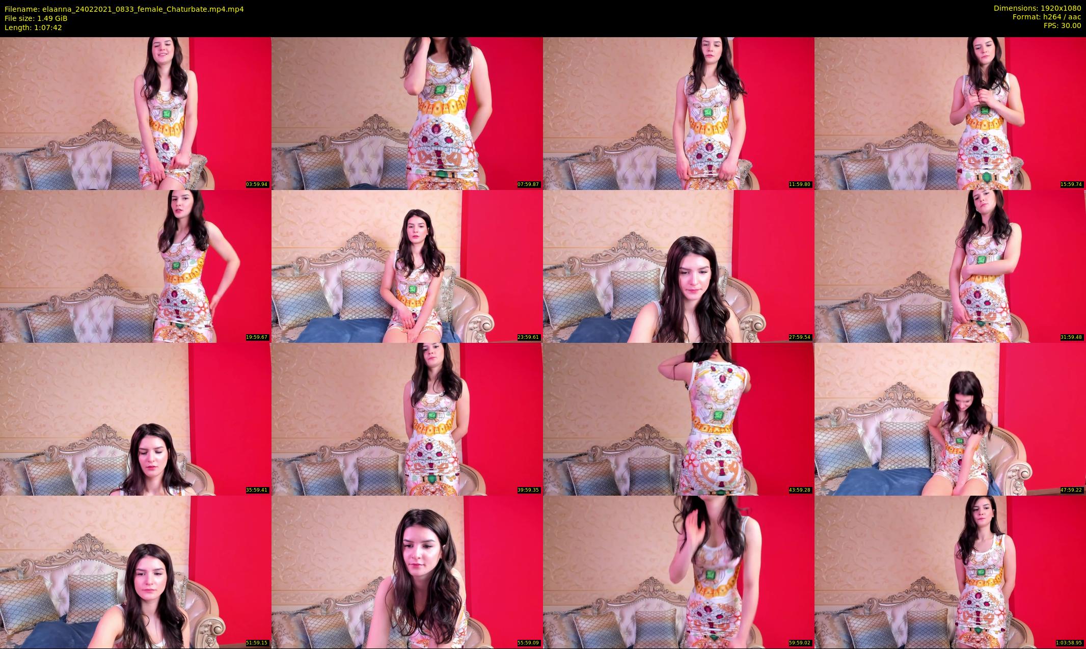 elaanna — 68 minute Chaturbate female cam show recording, 1080p, Feb 24, 2021