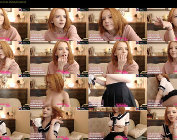 ginger_pie — 12 minute Chaturbate female cam show recording, 1080p, Feb 24, 2021