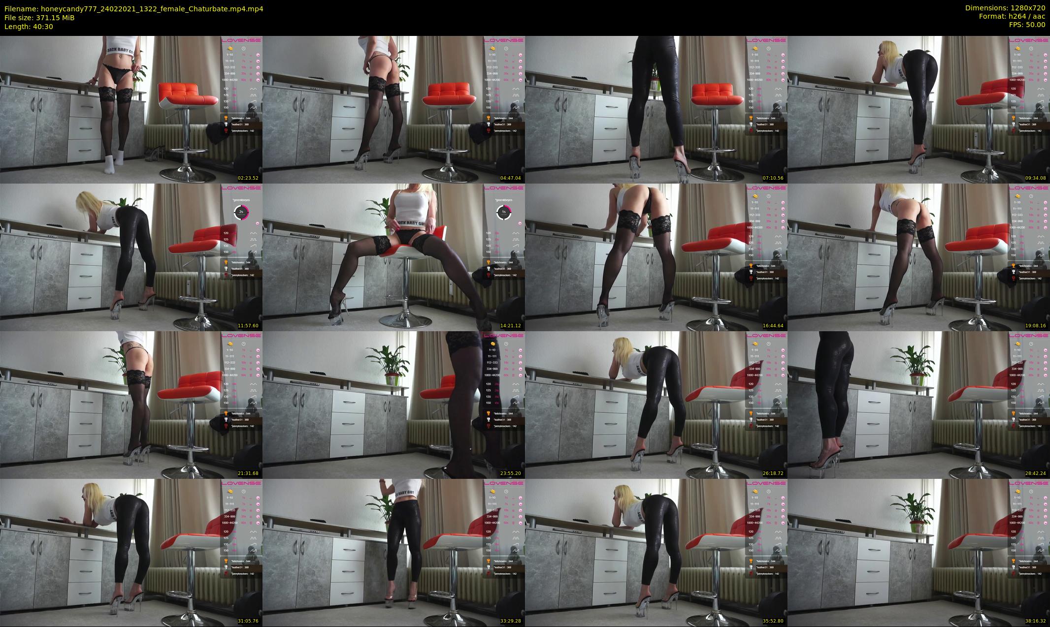honeycandy777 — 41 minute Chaturbate couple cam show recording, 720p, Feb 24, 2021