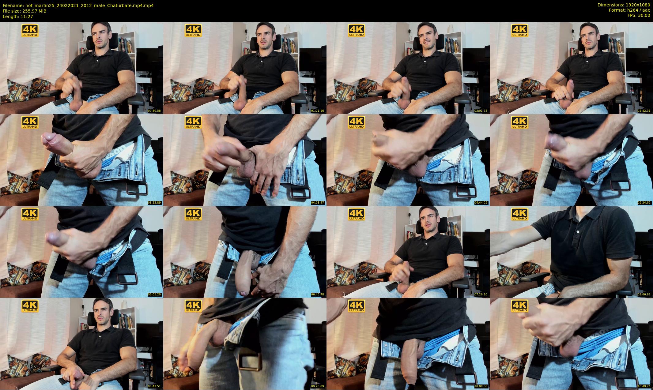 hot_martin25 — 12 minute Chaturbate male cam show recording, 1080p, Feb 24, 2021