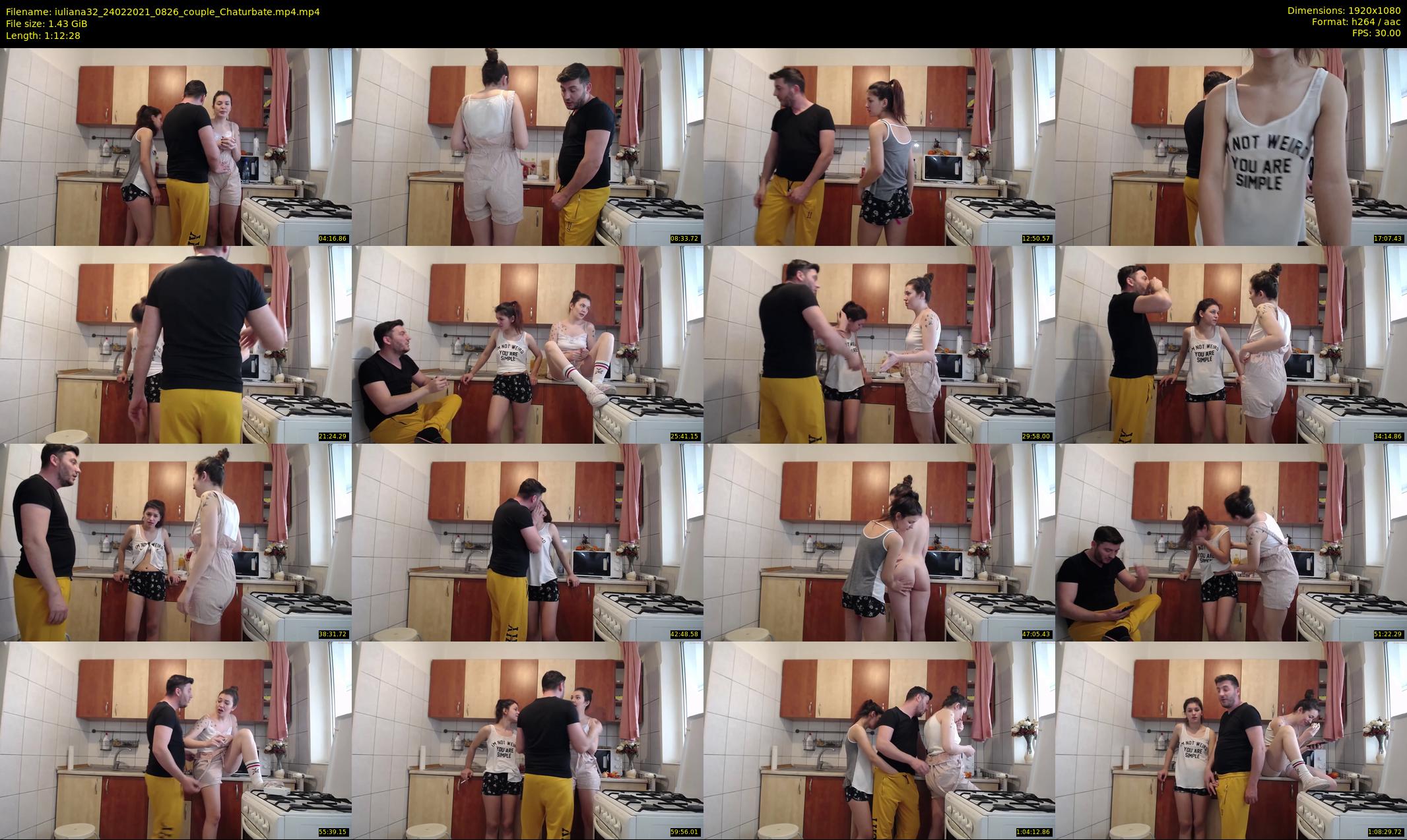 iuliana32 — 73 minute Chaturbate couple cam show recording, 1080p, Feb 24, 2021