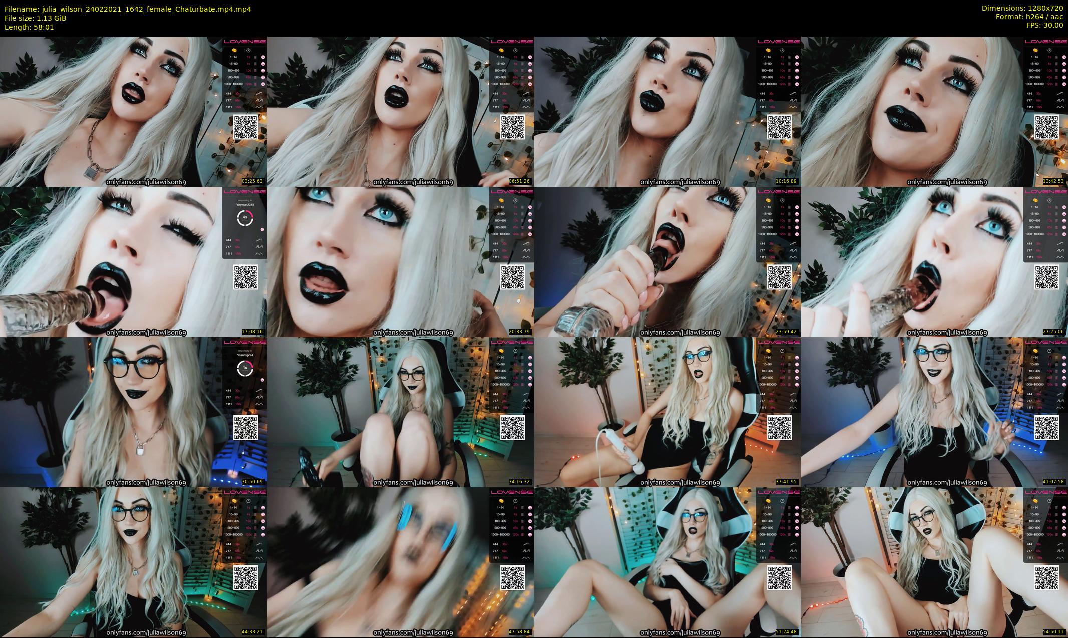 julia_wilson — 59 minute Chaturbate female cam show recording, 720p, Feb 24, 2021